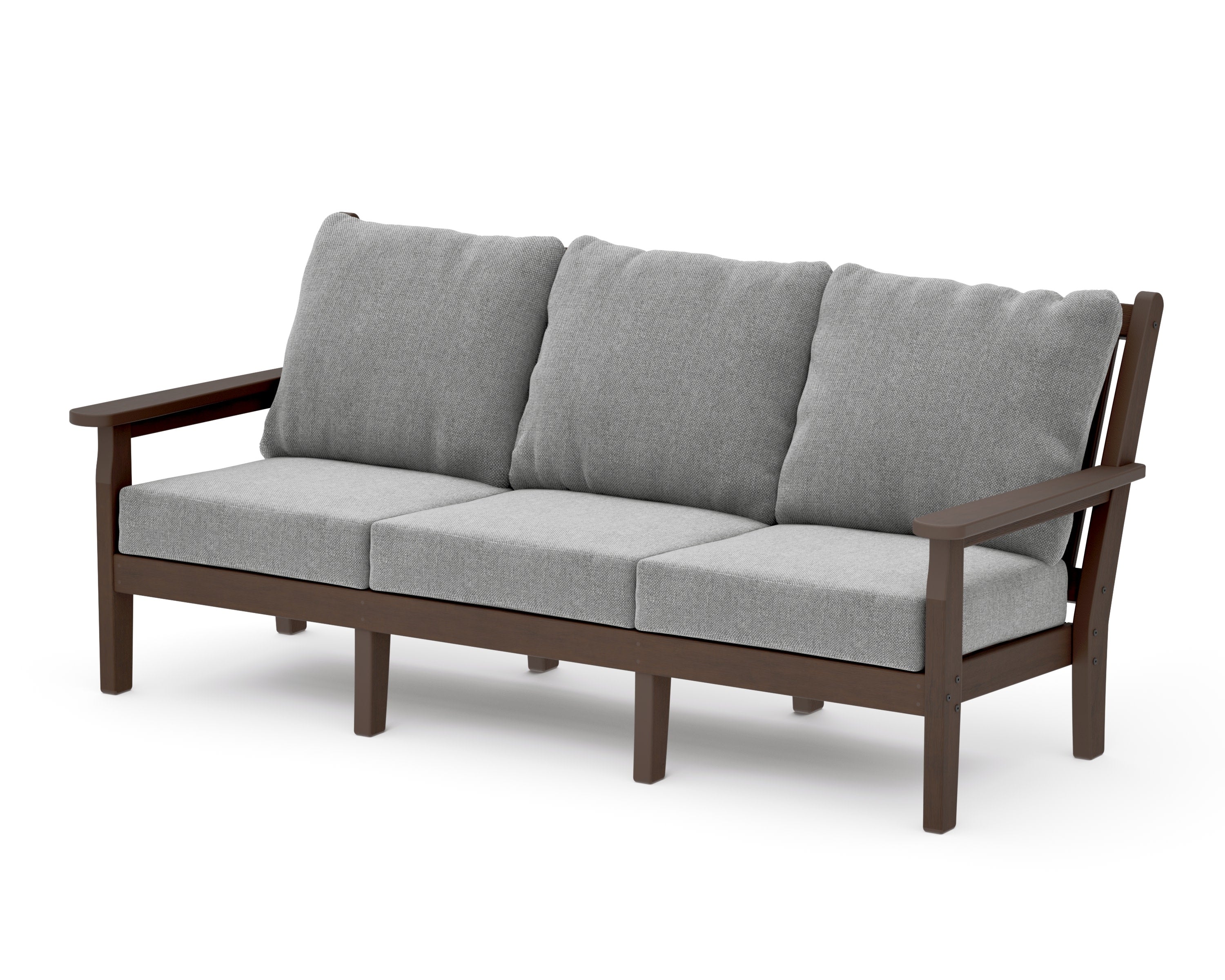Chippendale Deep Seating Sofa in Kona / Grey Mist
