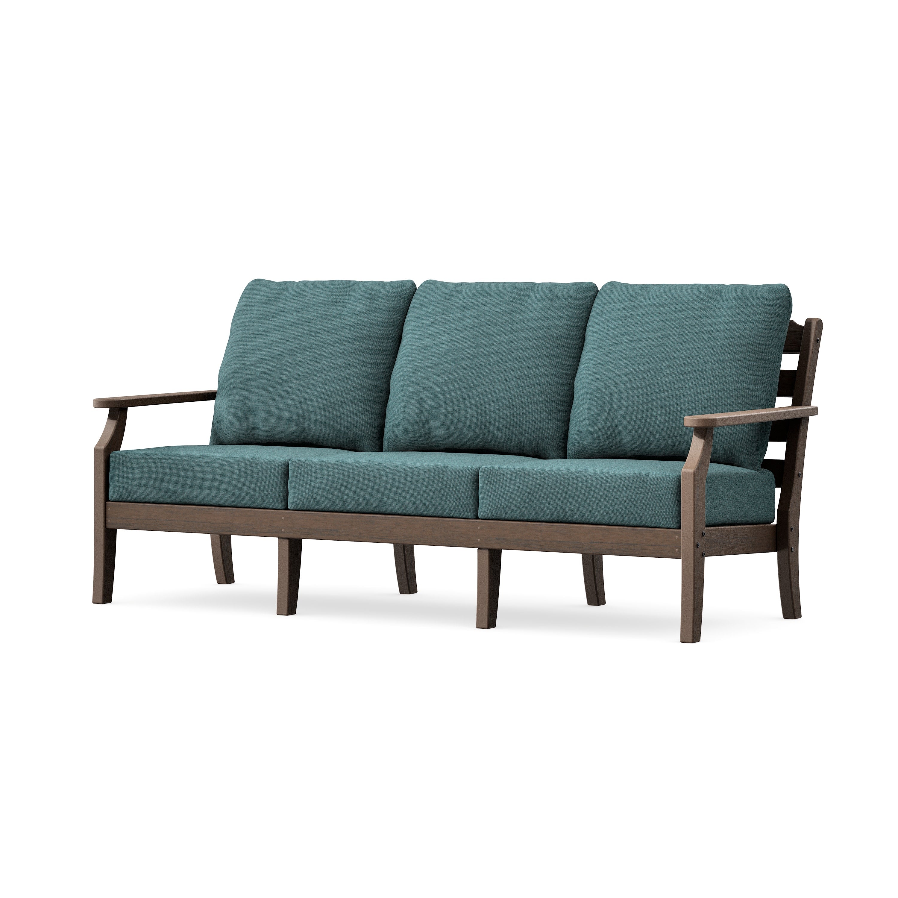 Savannah Deep Seating Sofa in Kona / Ocean Teal