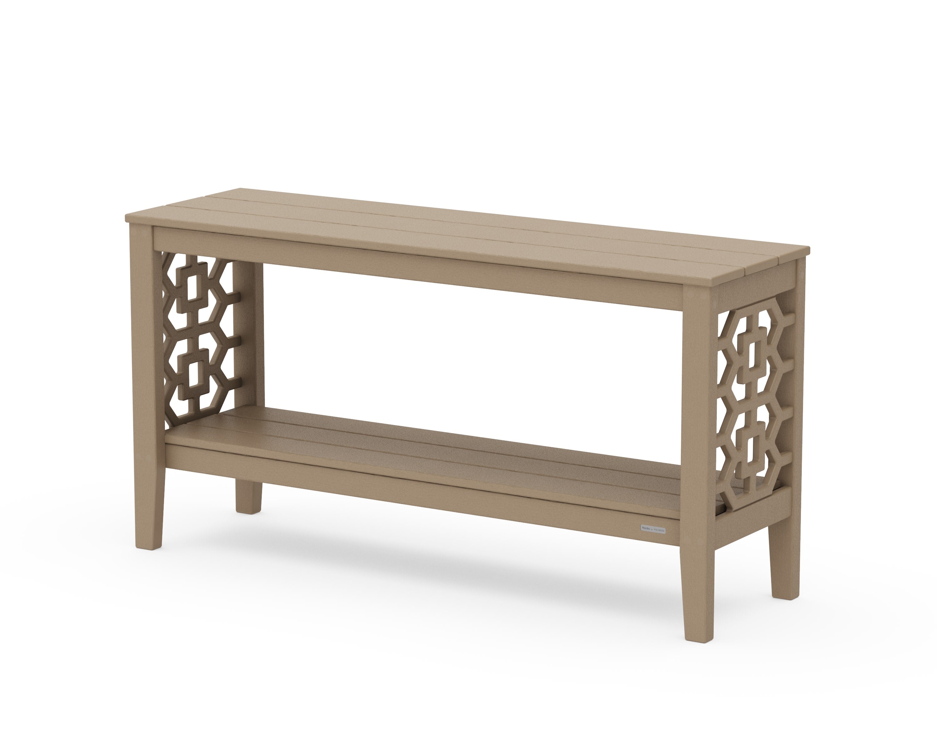 Chinoiserie 56 Console Table in Vintage Sahara