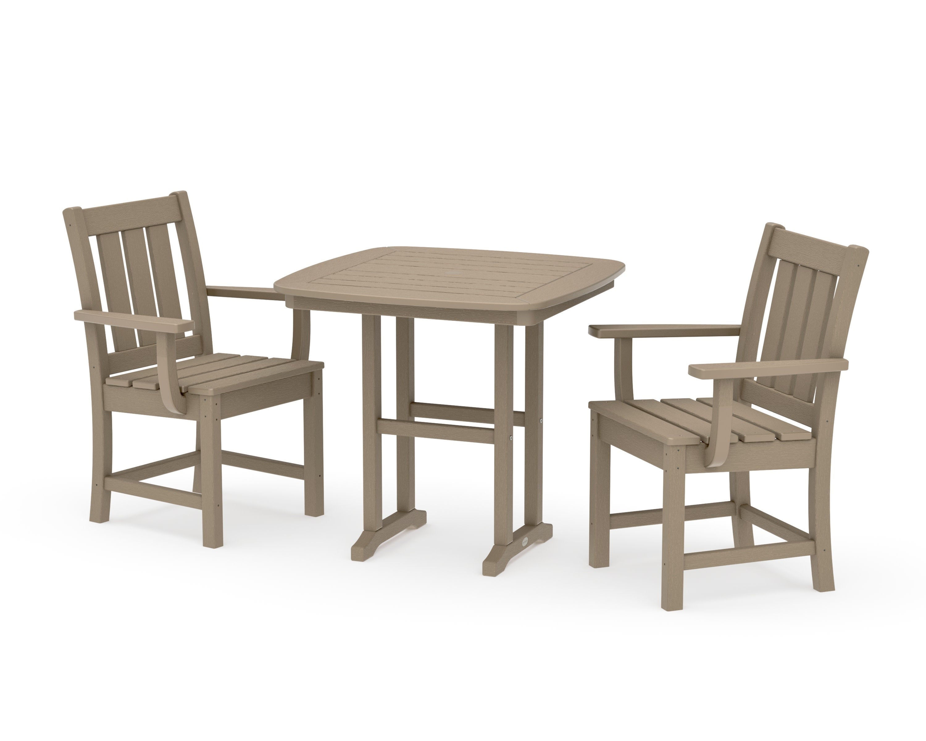 Oxford 3-Piece Dining Set in Vintage Sahara
