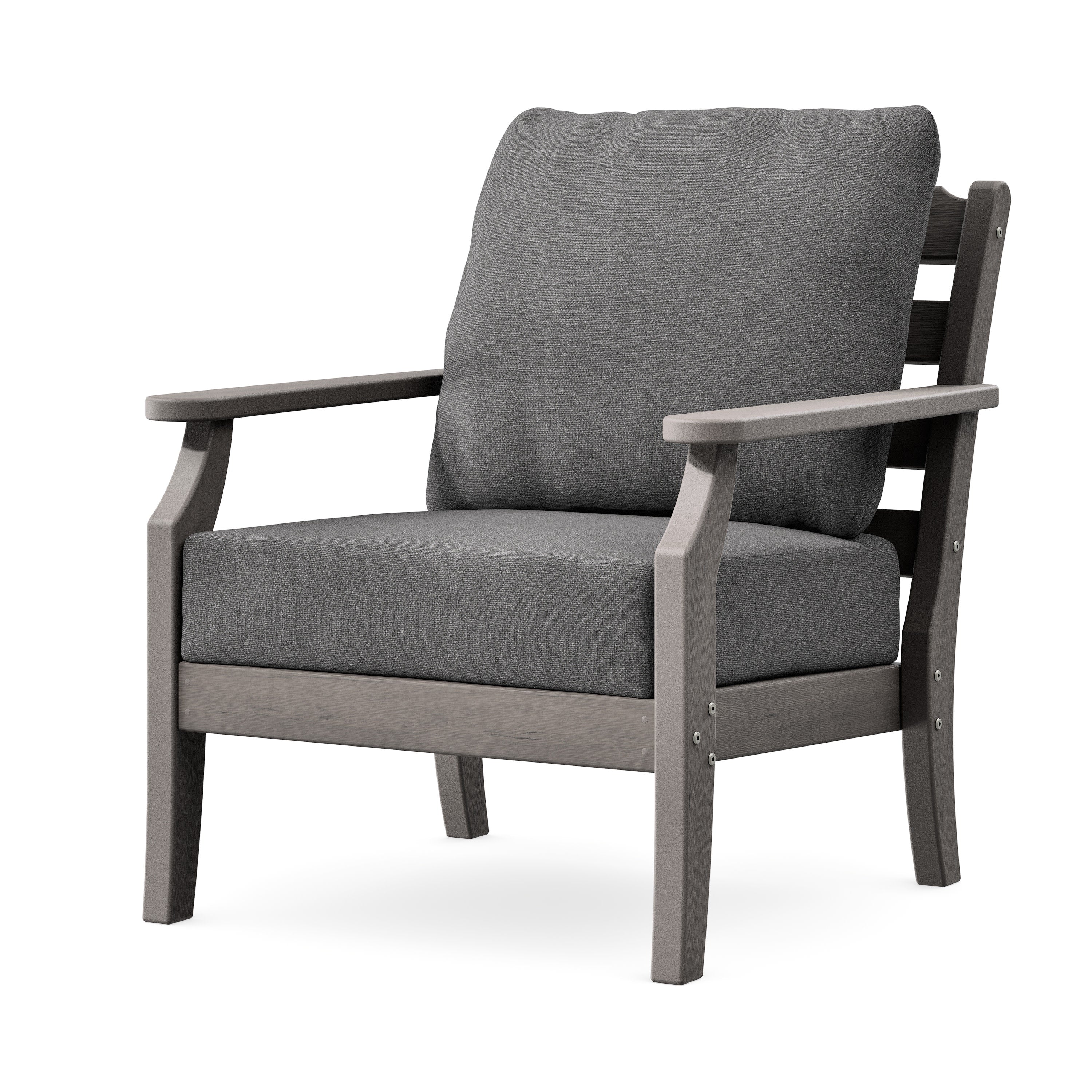 Savannah Deep Seating Chair in Driftwood / Ash Charcoal