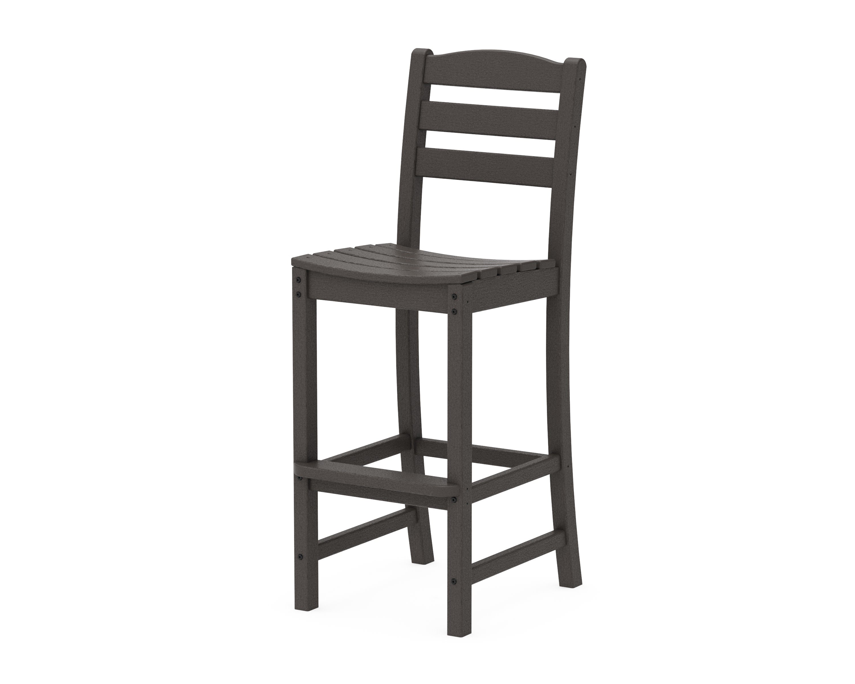 La Casa Caf Bar Side Chair in Vintage Coffee