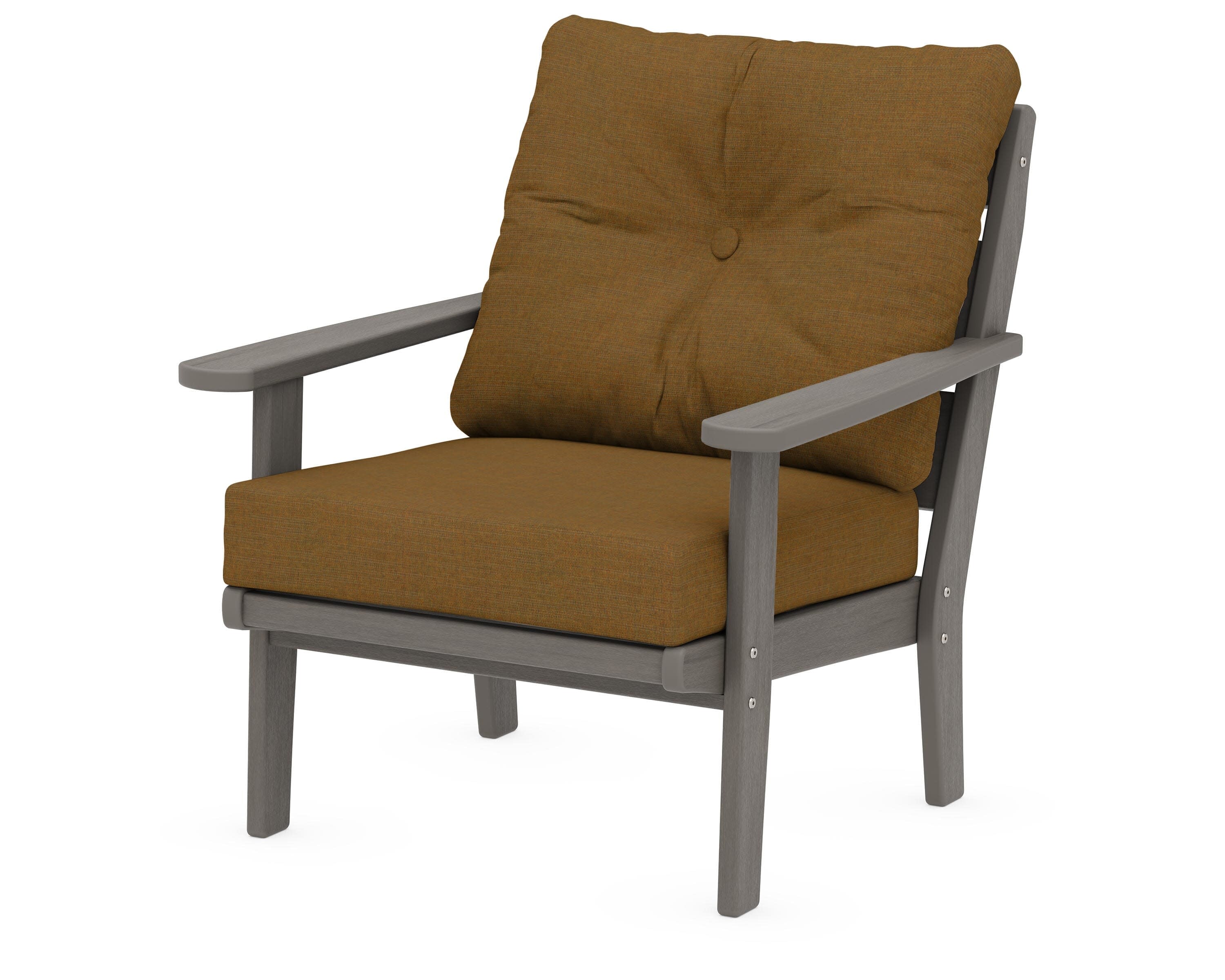 Lakeside Deep Seating Chair in Driftwood / Exhale Teak