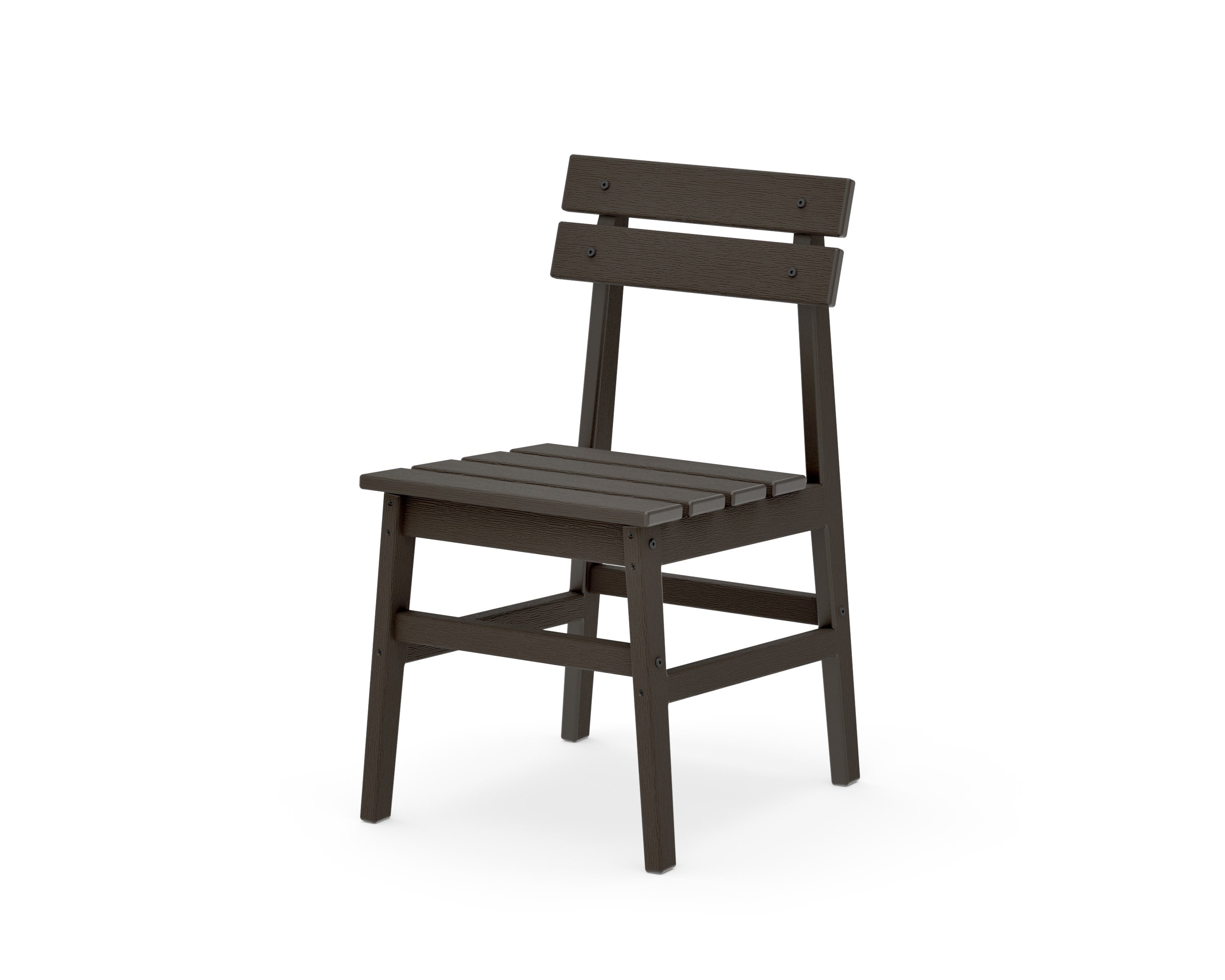Modern Studio Plaza Chair (Single) in Vintage Coffee