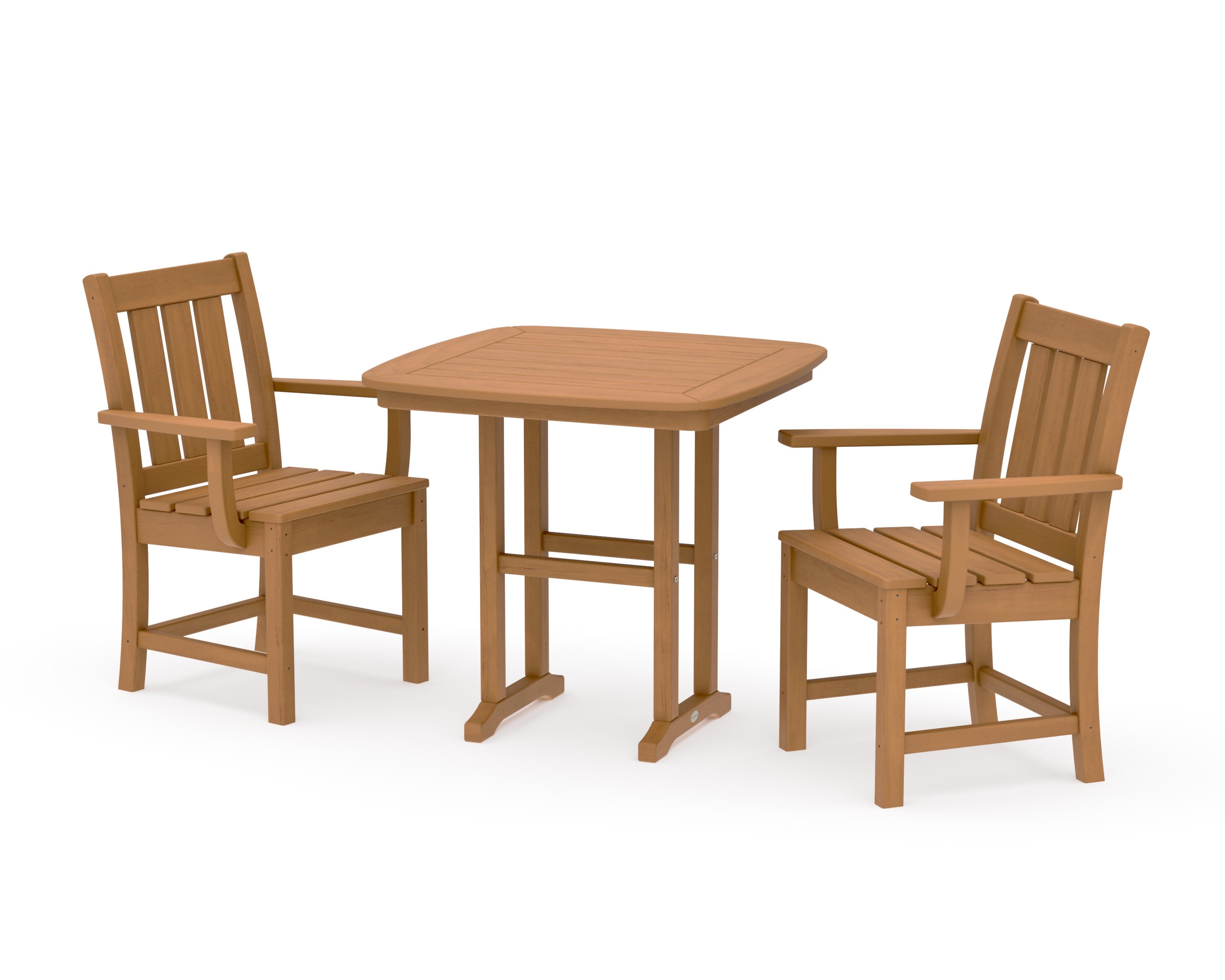 Oxford 3-Piece Dining Set in Natural