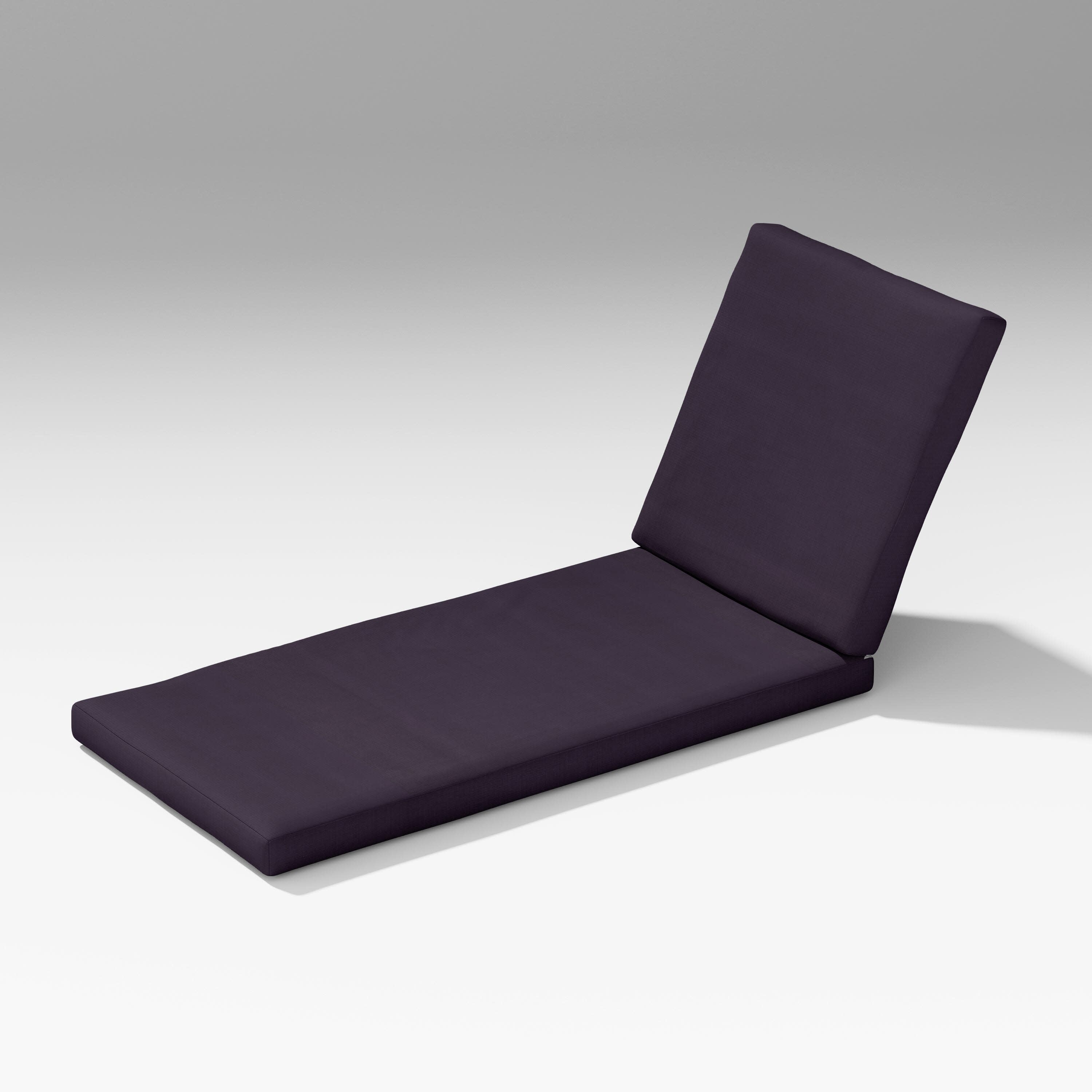Elevate Chaise Lounge Cushion in Navy Linen