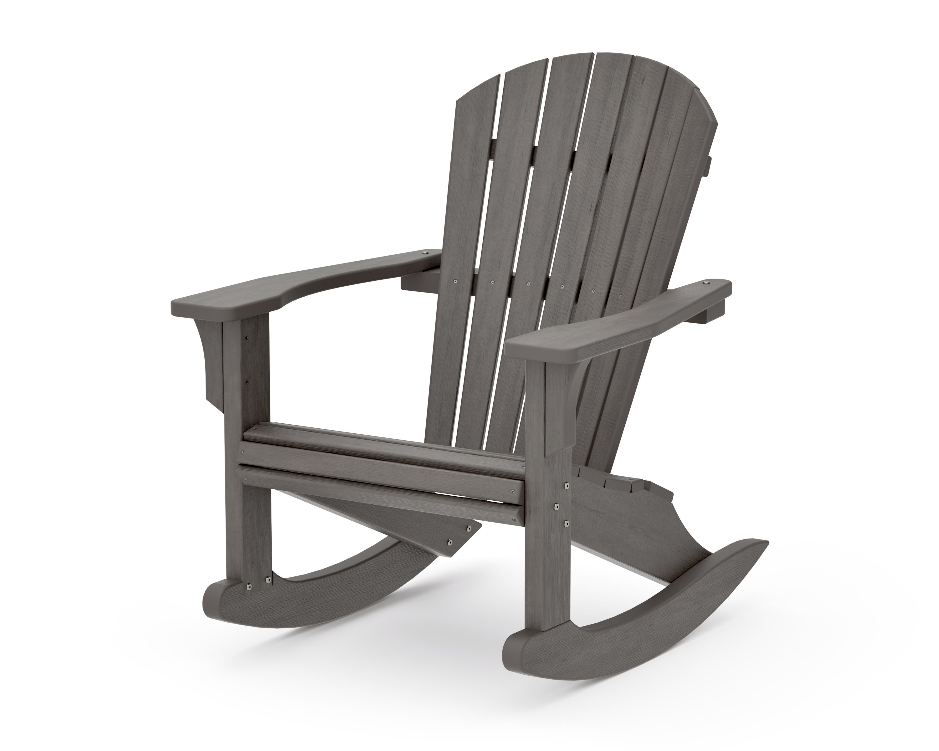 Seashell Rocking Chair in Driftwood