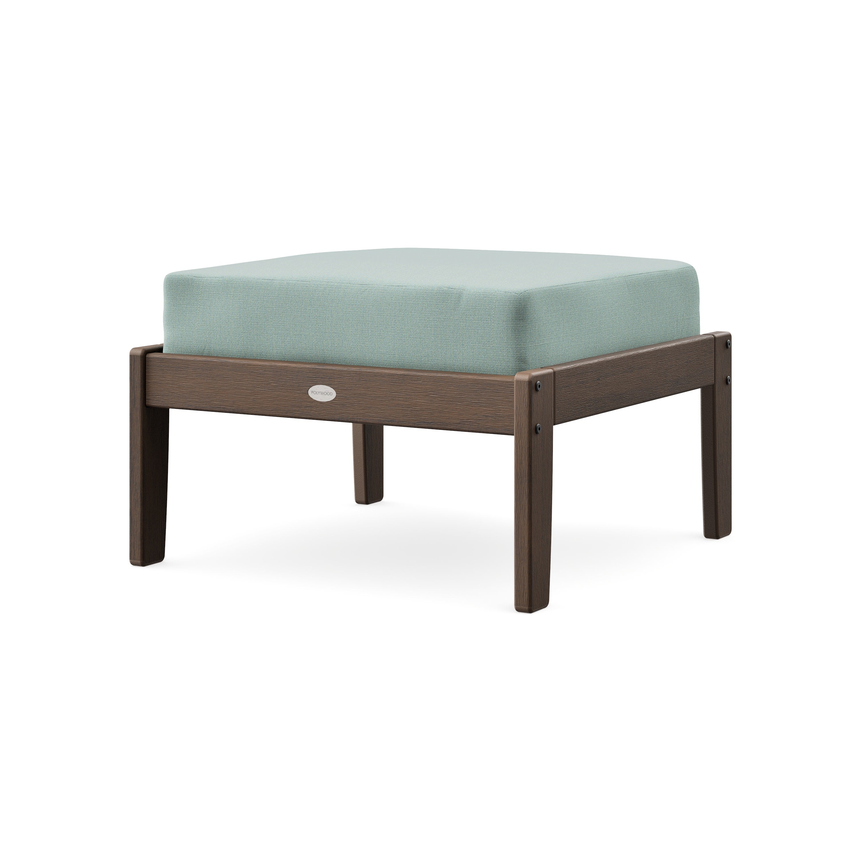 Braxton Deep Seating Ottoman in Kona / Spa