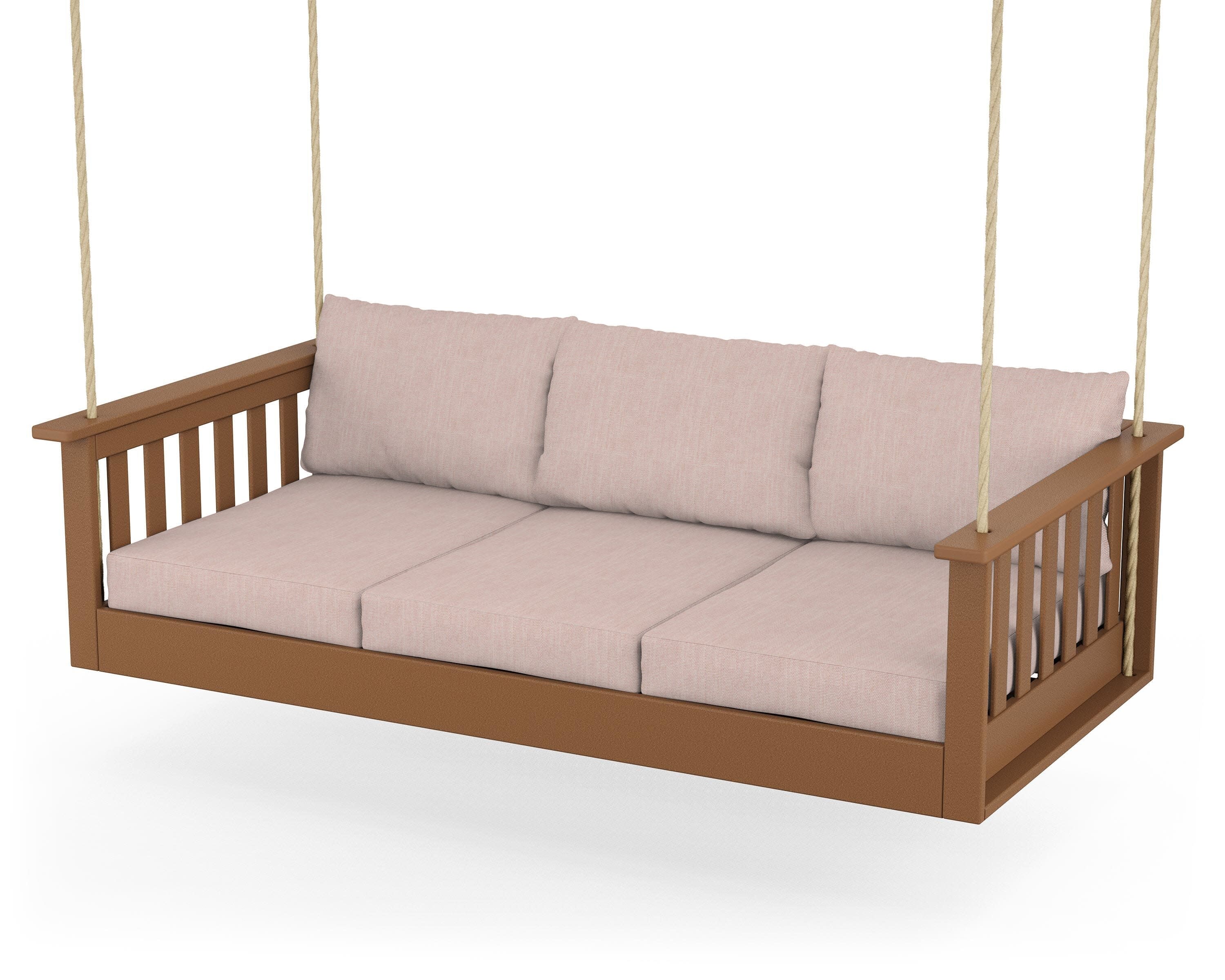 Vineyard Daybed Swing in Teak / Play Cameo