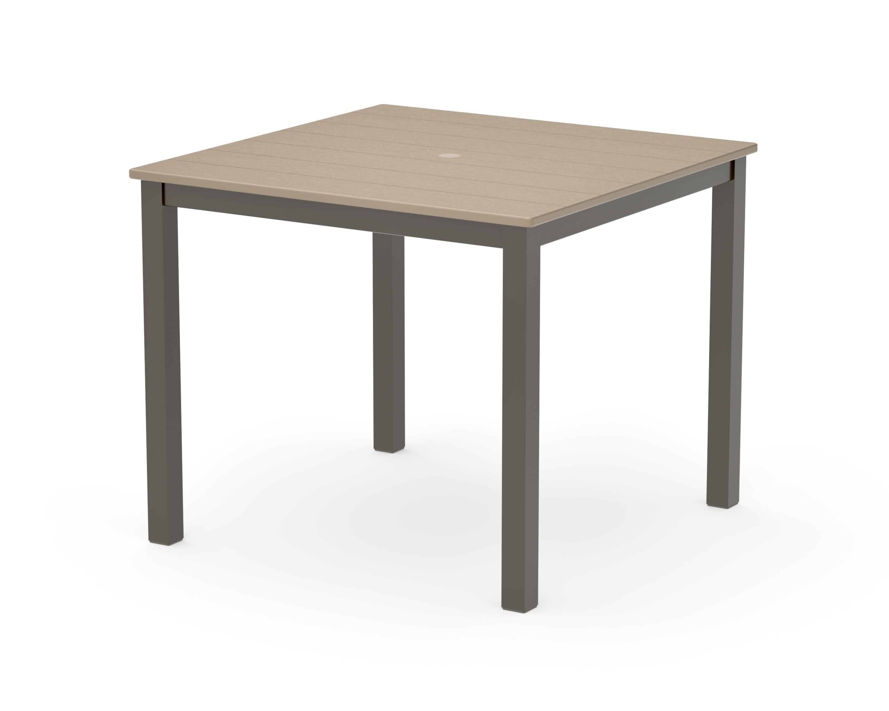 Main Street 36" x 36" Dining Table in Bronze / Vintage Sahara