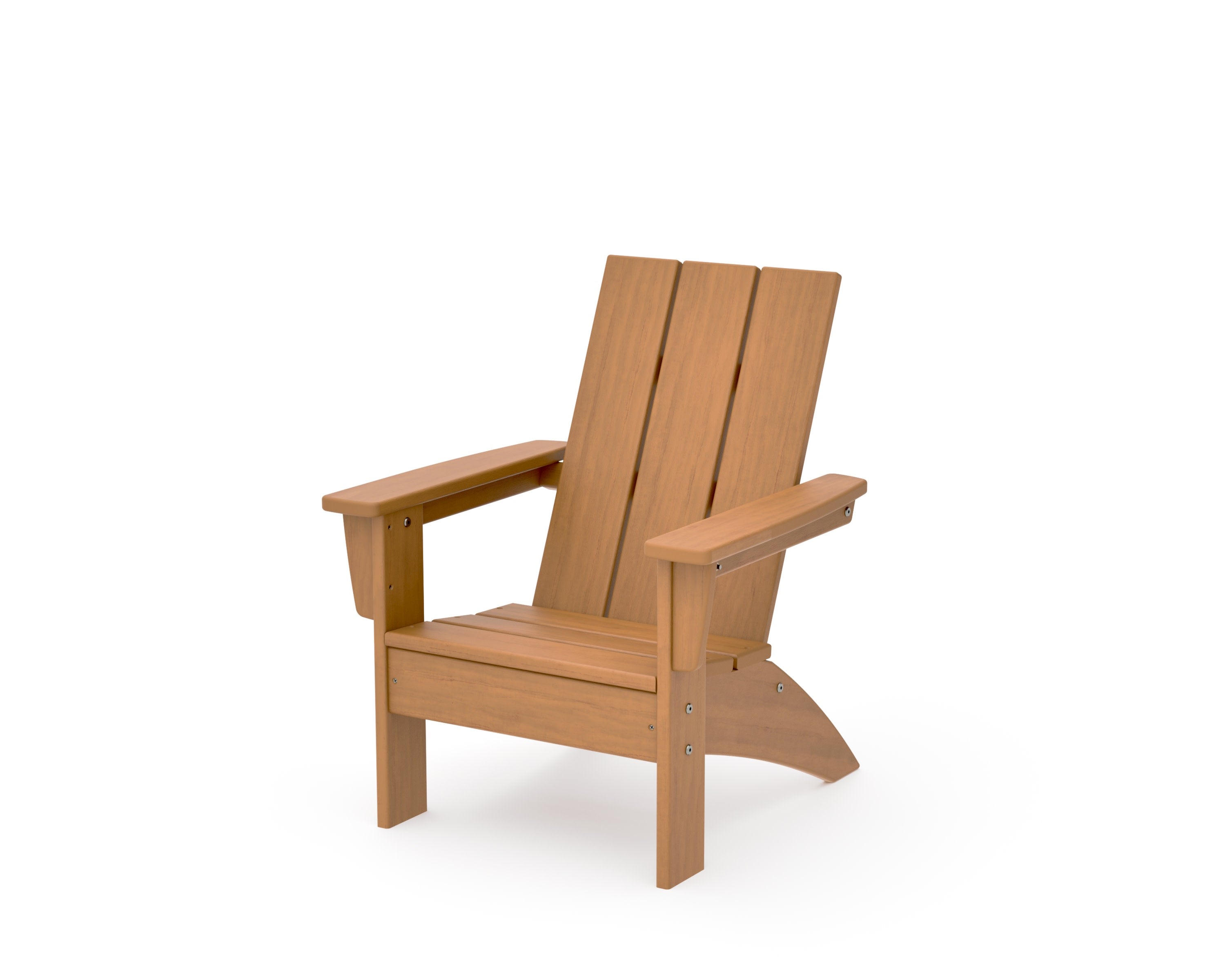 Kids Modern Adirondack Chair in Natural