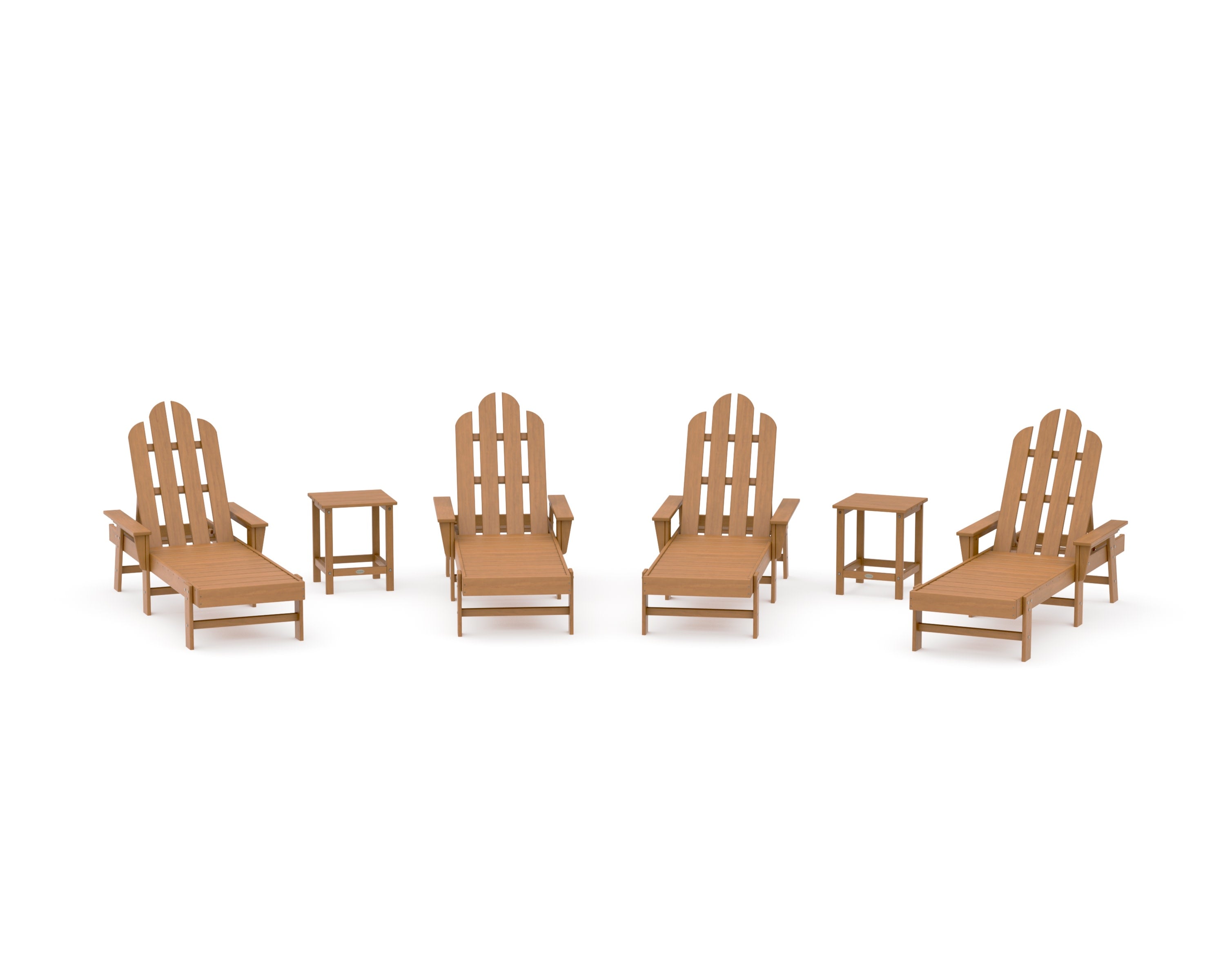 Long Island Chaise 6-Piece Set in Natural