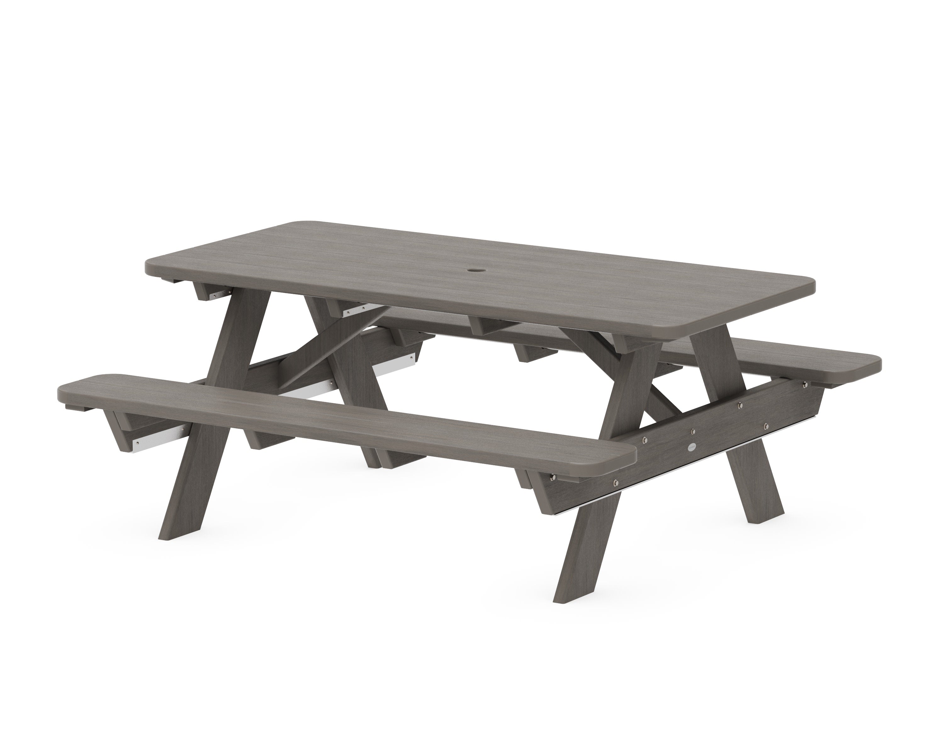 Park 72" Picnic Table in Driftwood