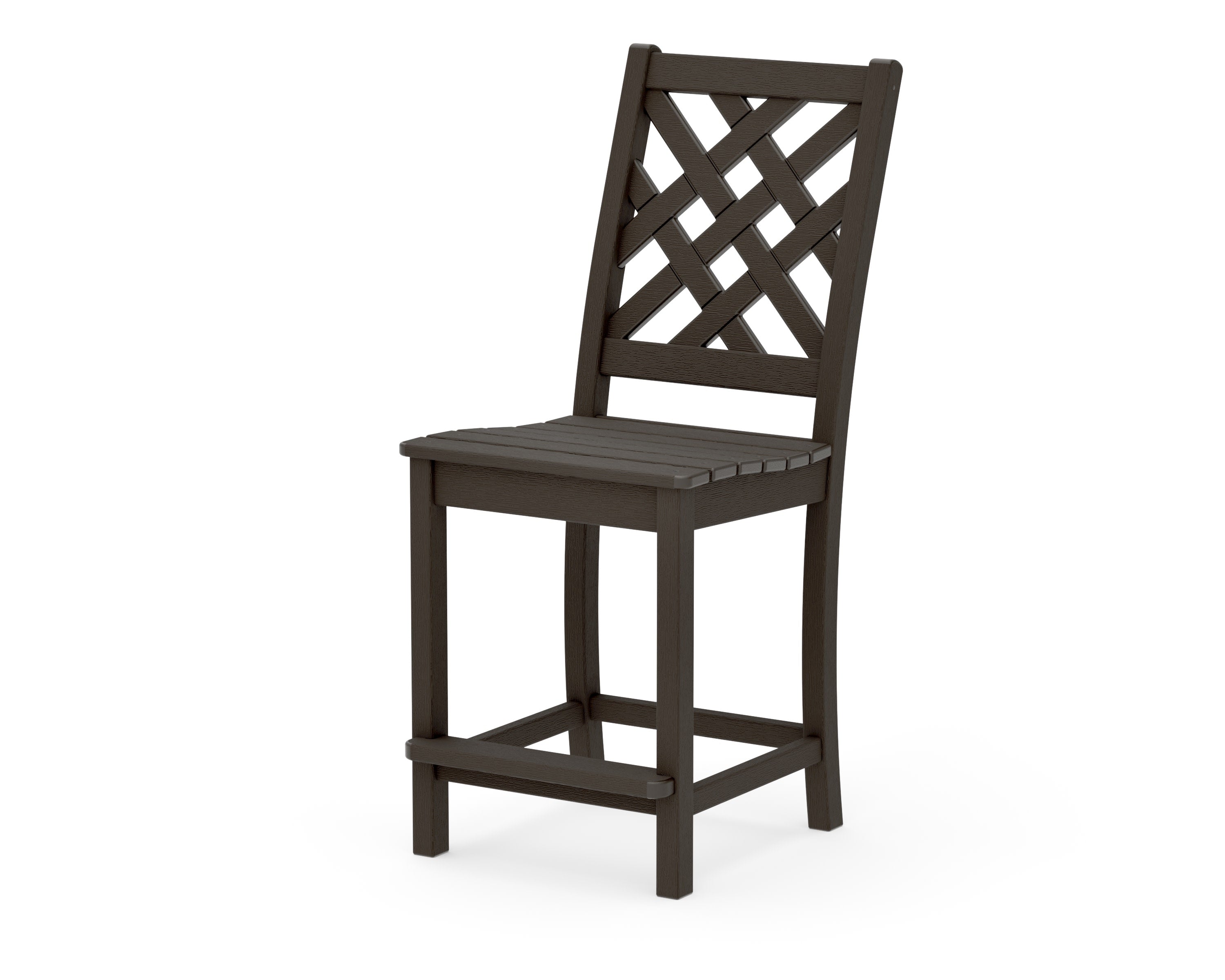 Wovendale Counter Side Chair in Vintage Coffee