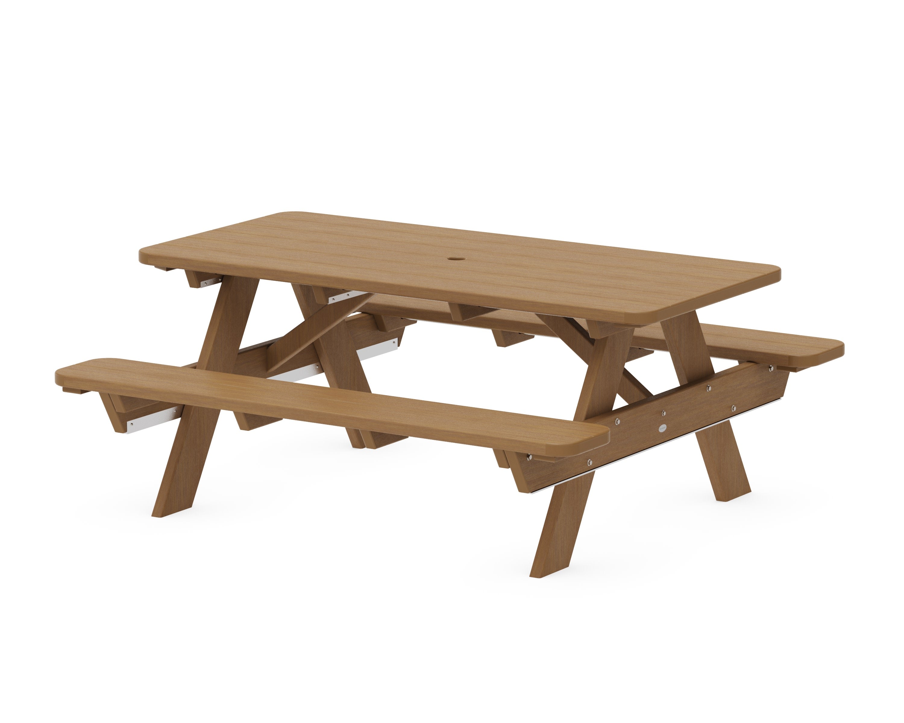 Park 72" Picnic Table in Natural