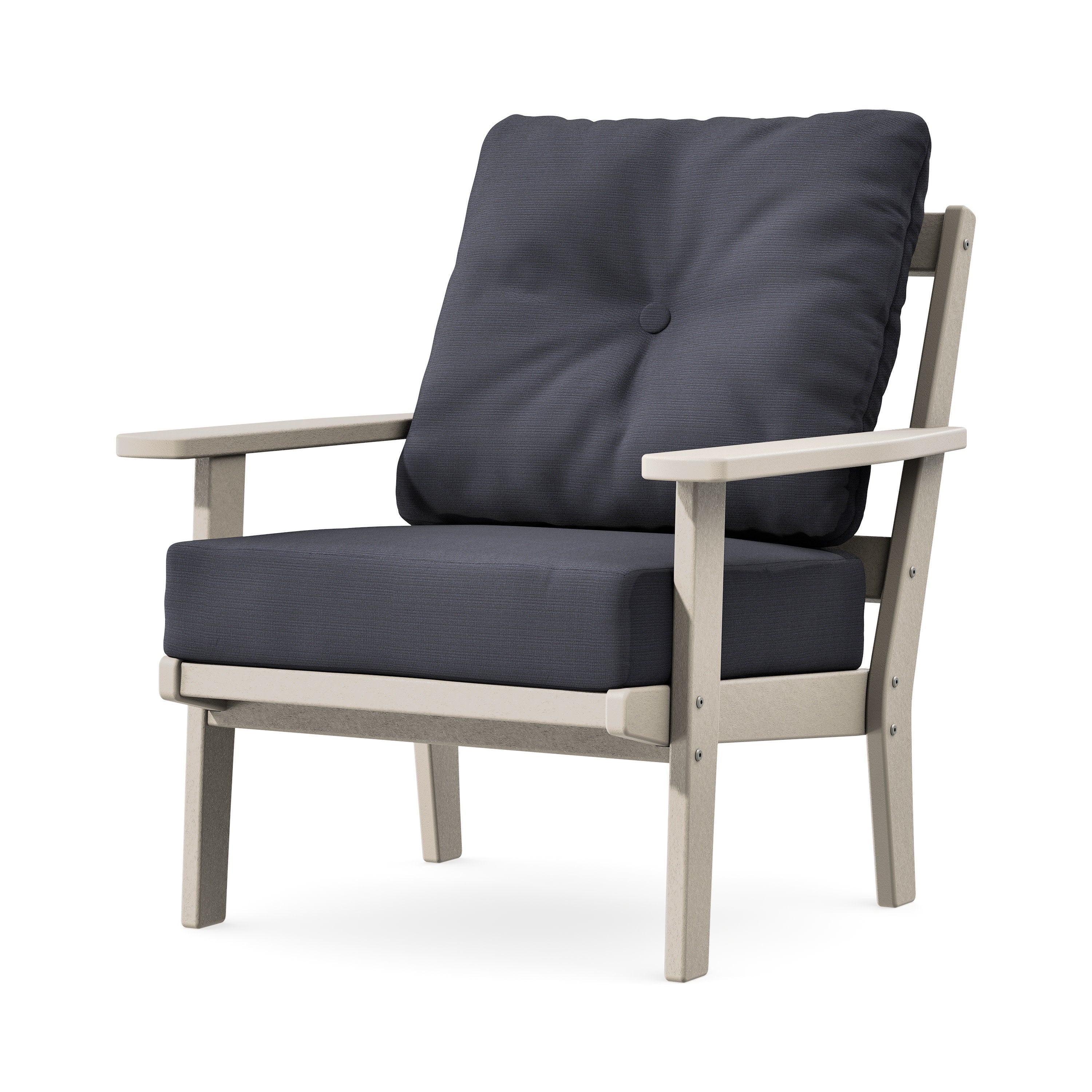 Prairie Deep Seating Chair in Sand / Midnight Linen