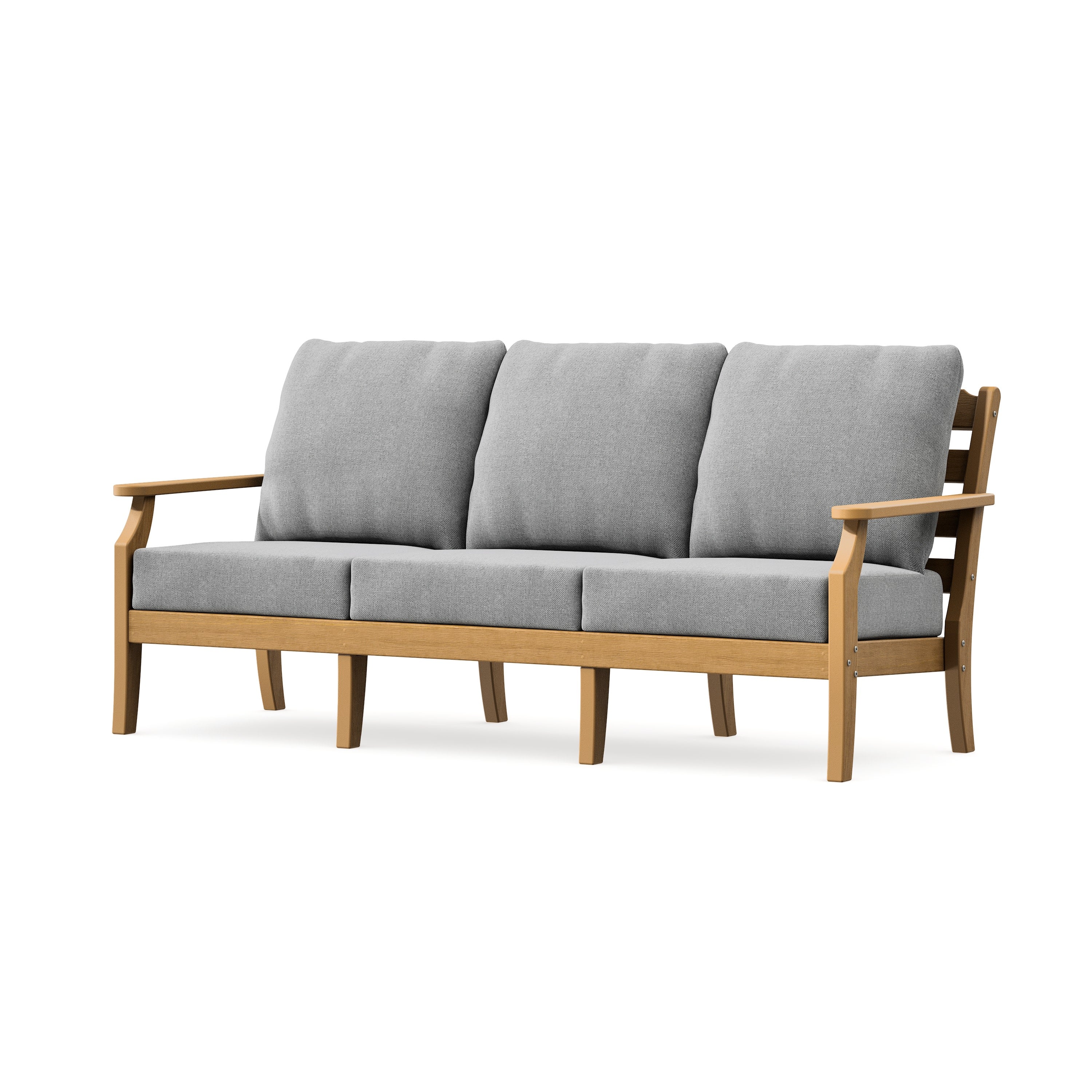 Savannah Deep Seating Sofa in Natural / Grey Mist
