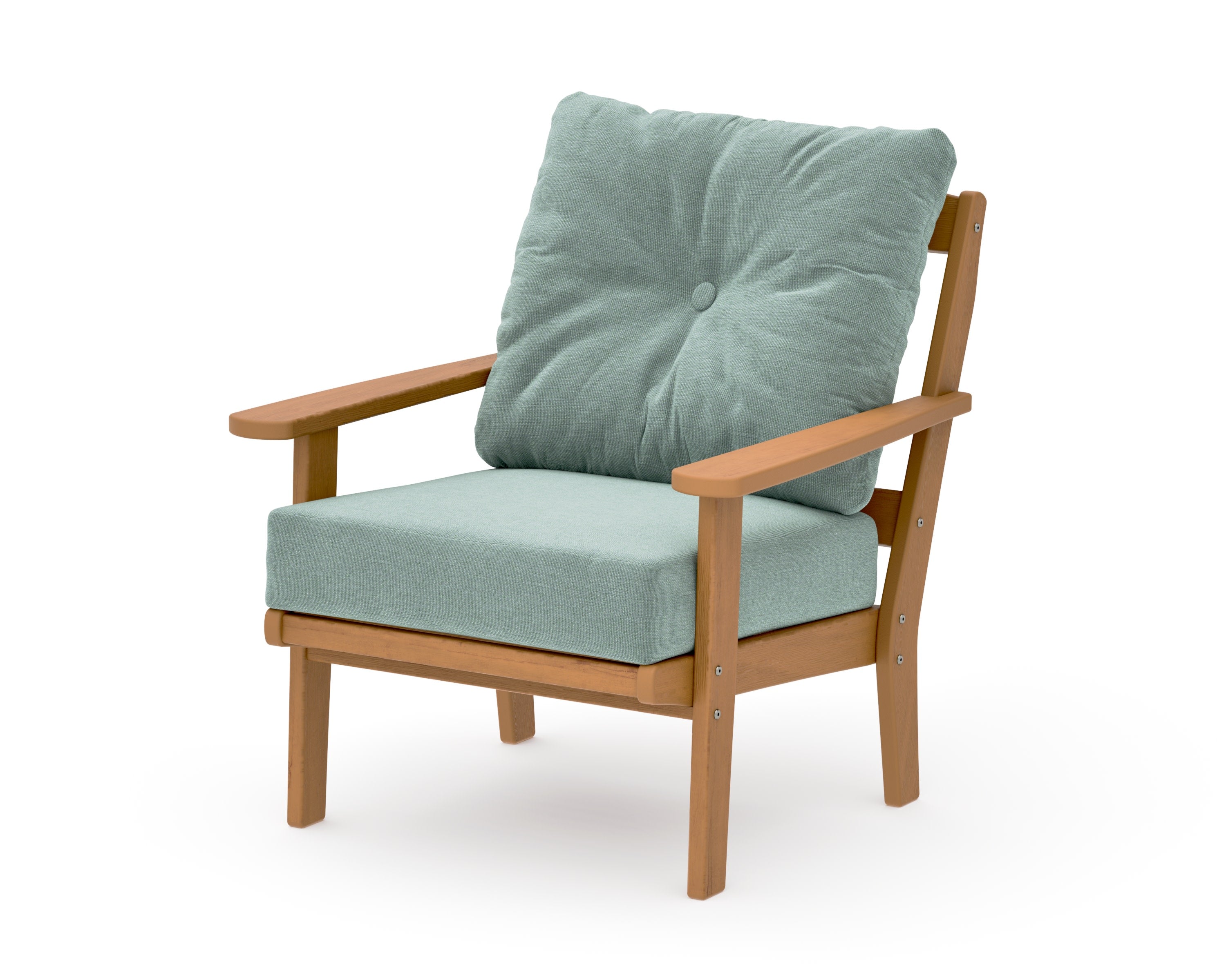 Mission Deep Seating Chair in Natural / Glacier Spa