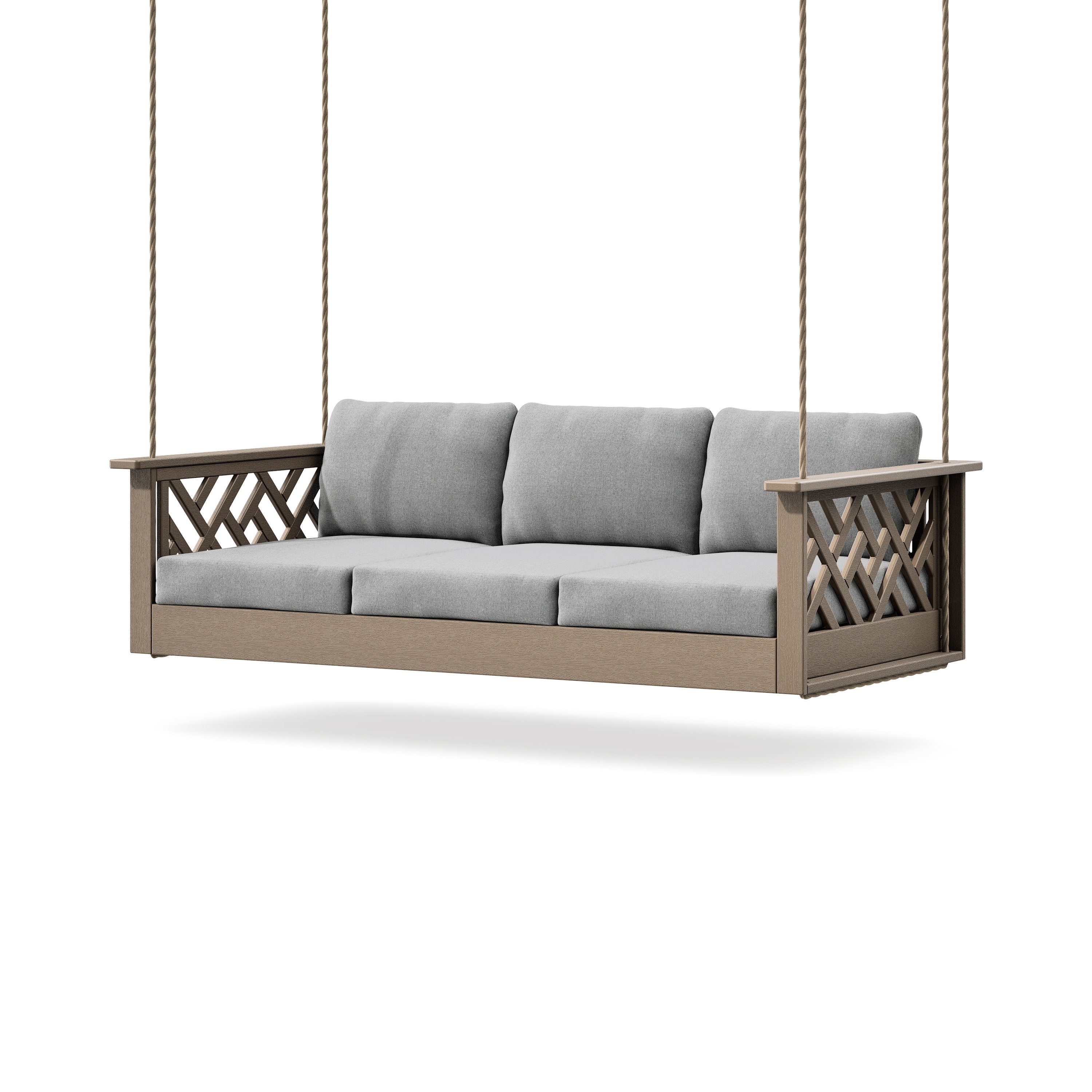Chippendale Daybed Swing in Vintage Sahara / Grey Mist