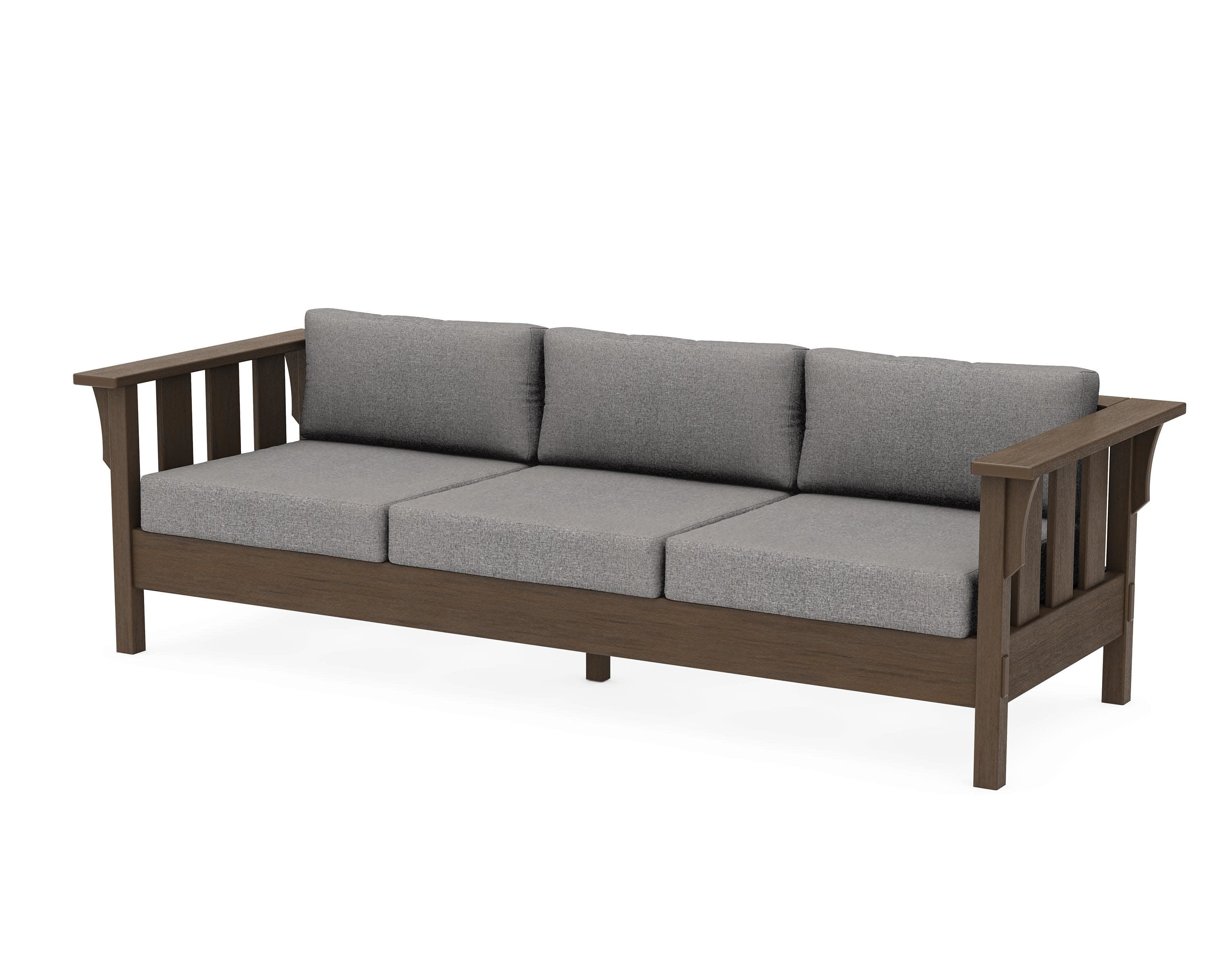 Acadia Deep Seating Sofa in Kona / Grey Mist