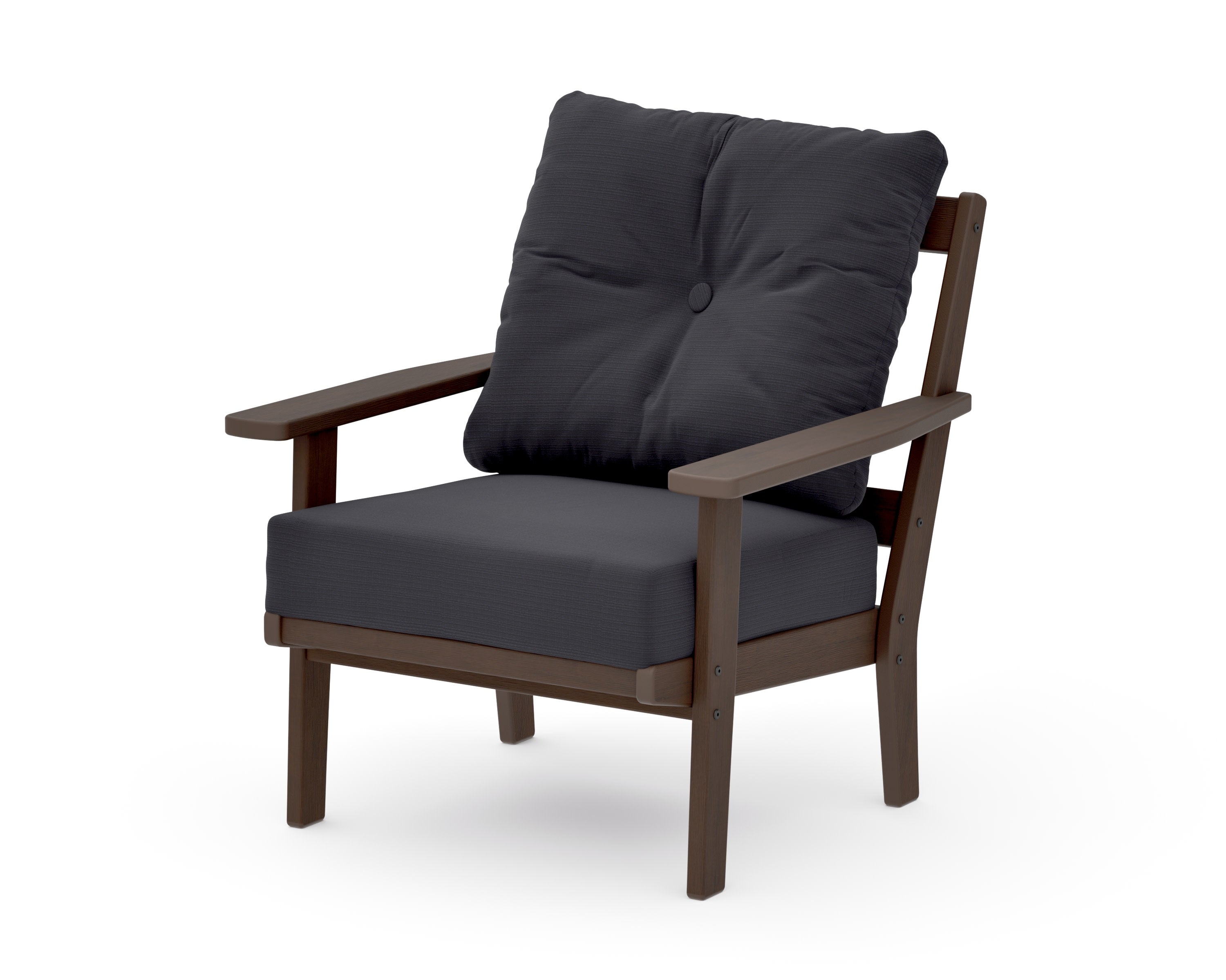 Oxford Deep Seating Chair in Kona / Midnight Linen