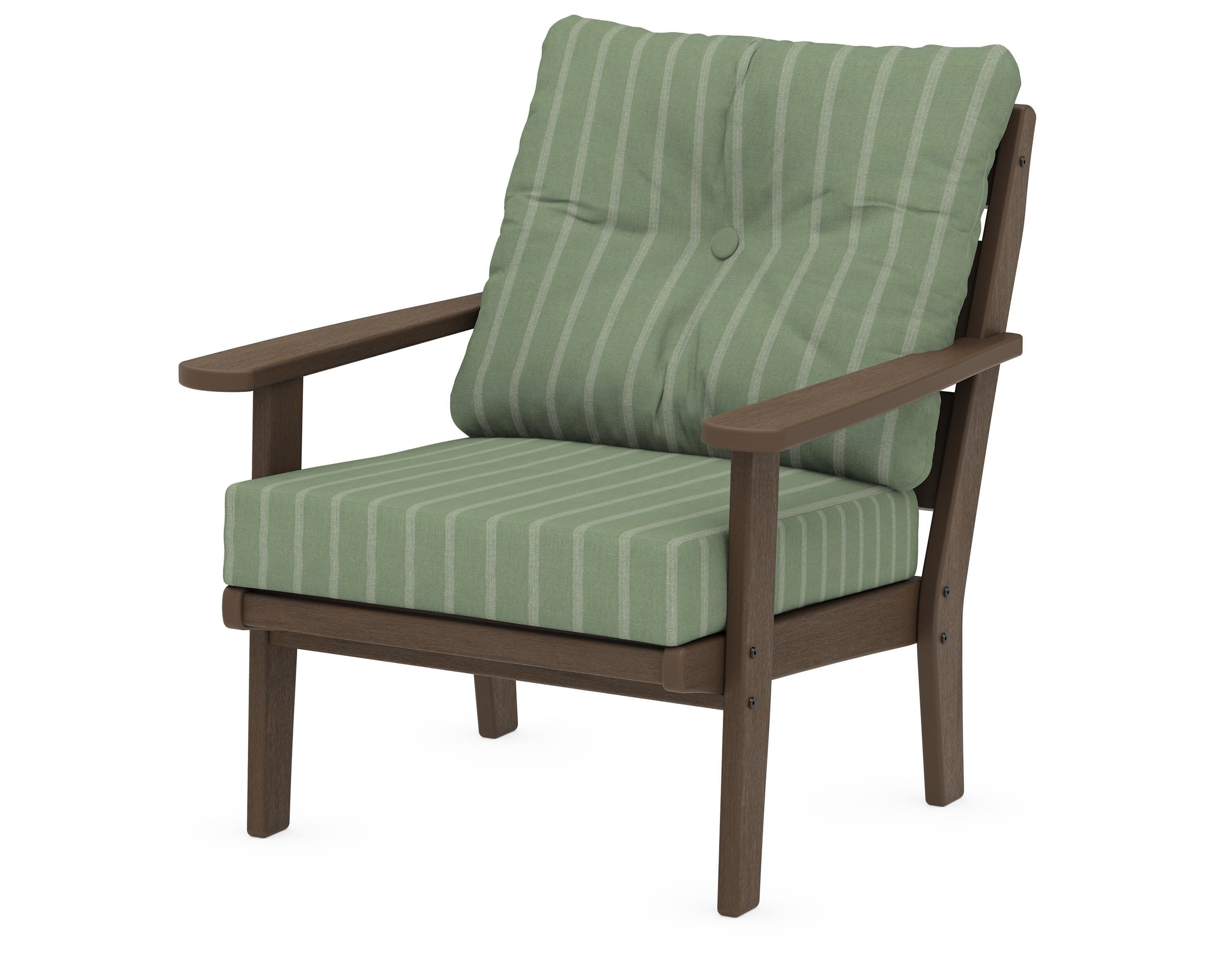 Lakeside Deep Seating Chair in Kona / Unwind Rainwashed