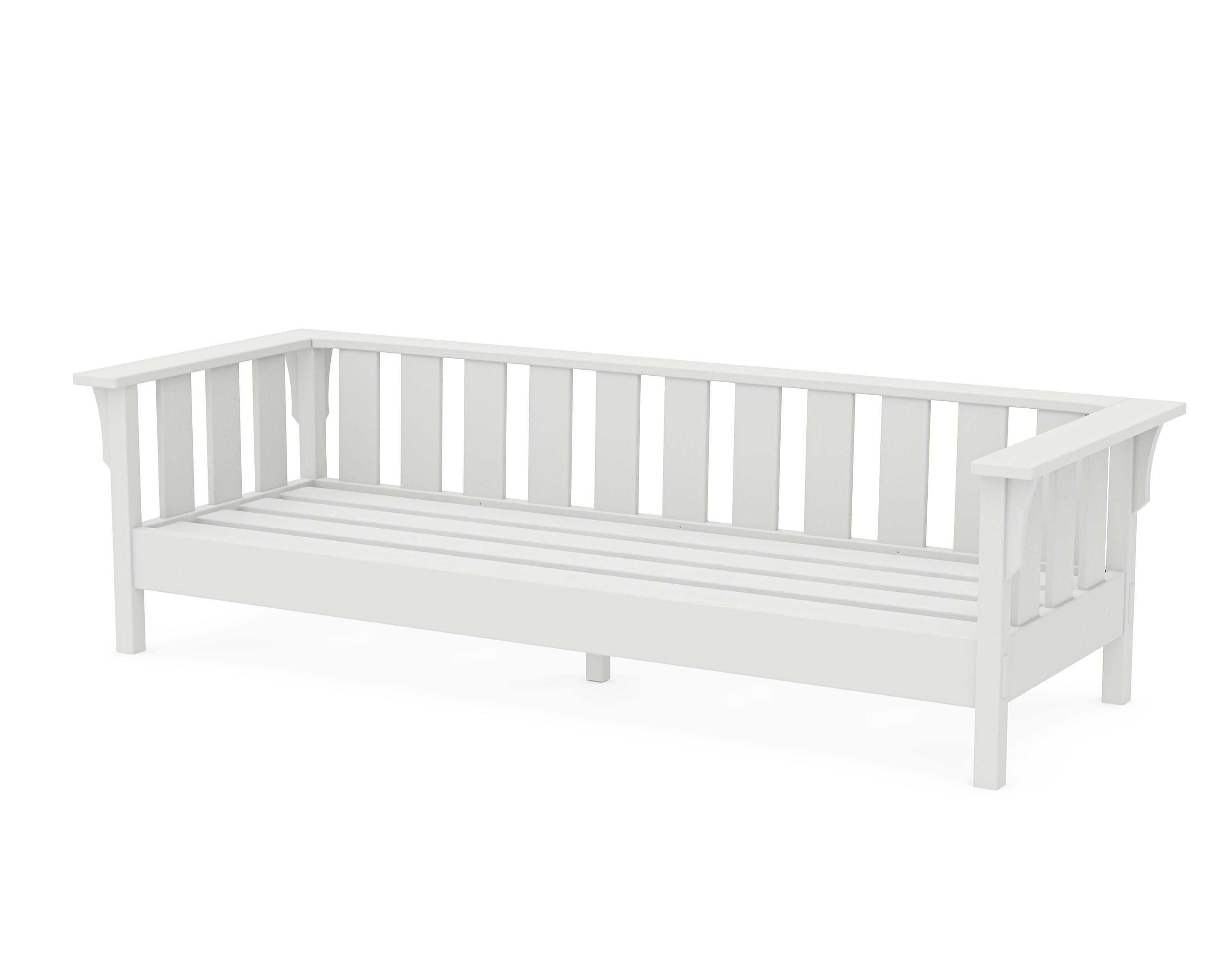 Acadia Deep Seating Sofa Frame in Vintage White