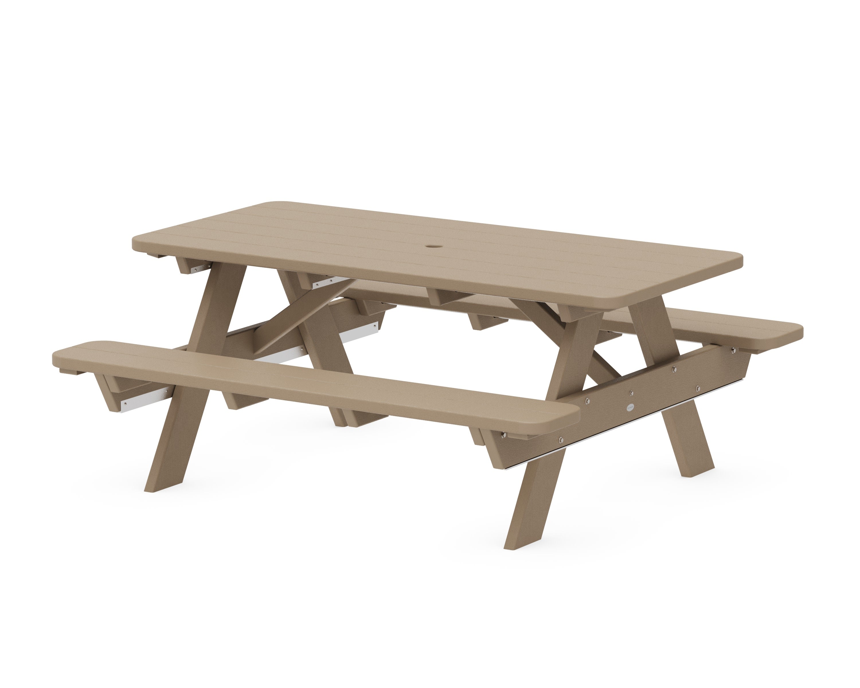 Park 72" Picnic Table in Vintage Sahara