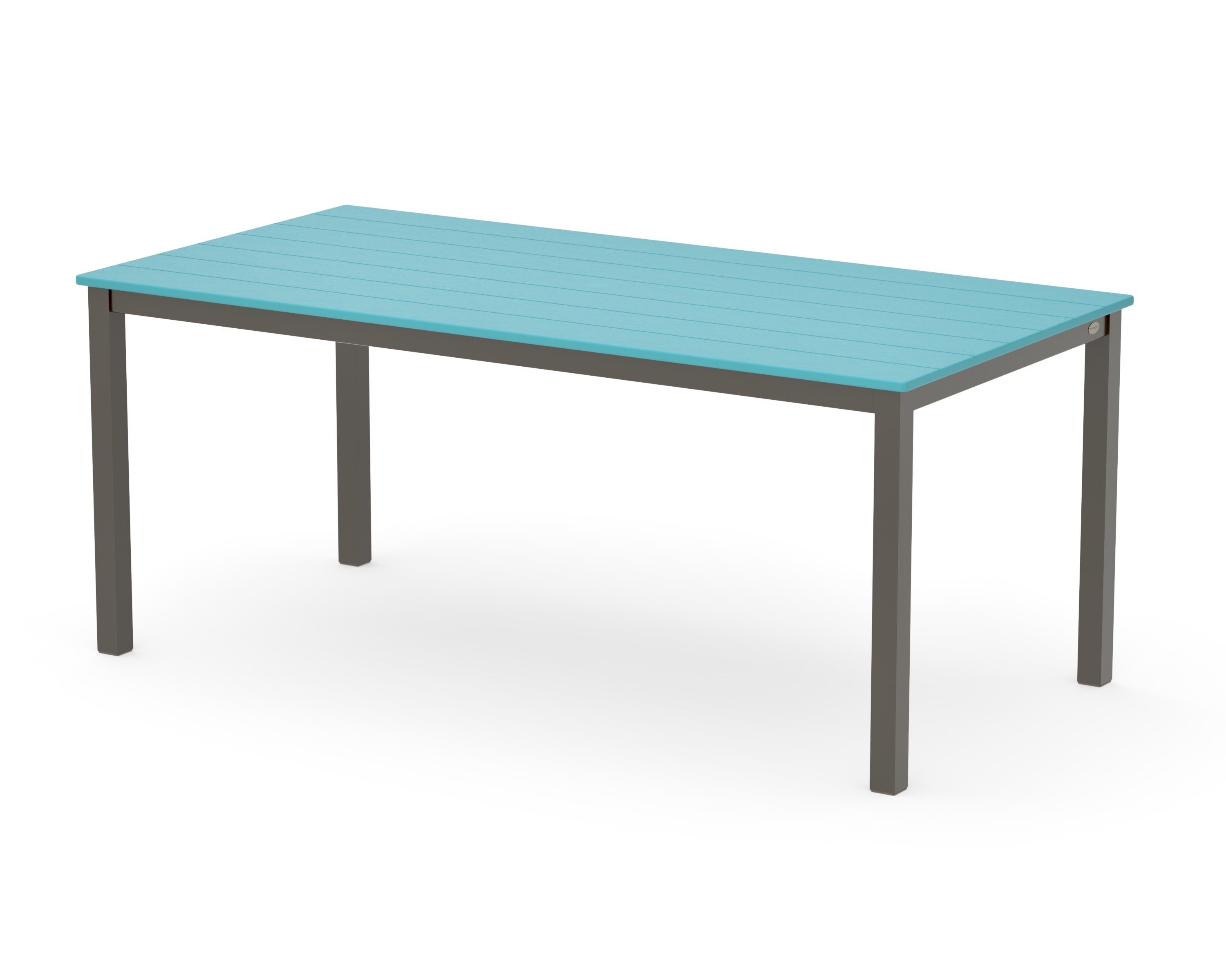 Main Street 36" x 72" Dining Table in Bronze / Aruba