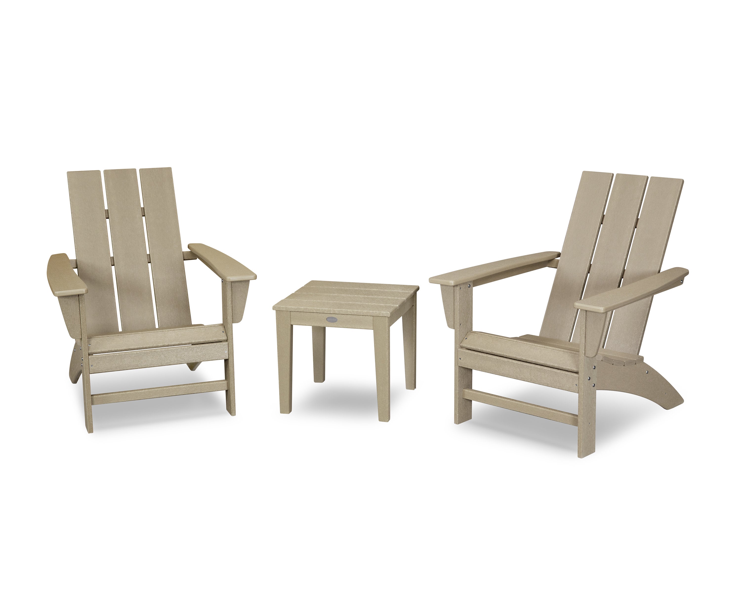 Modern Adirondack 3-Piece Set in Vintage Sahara