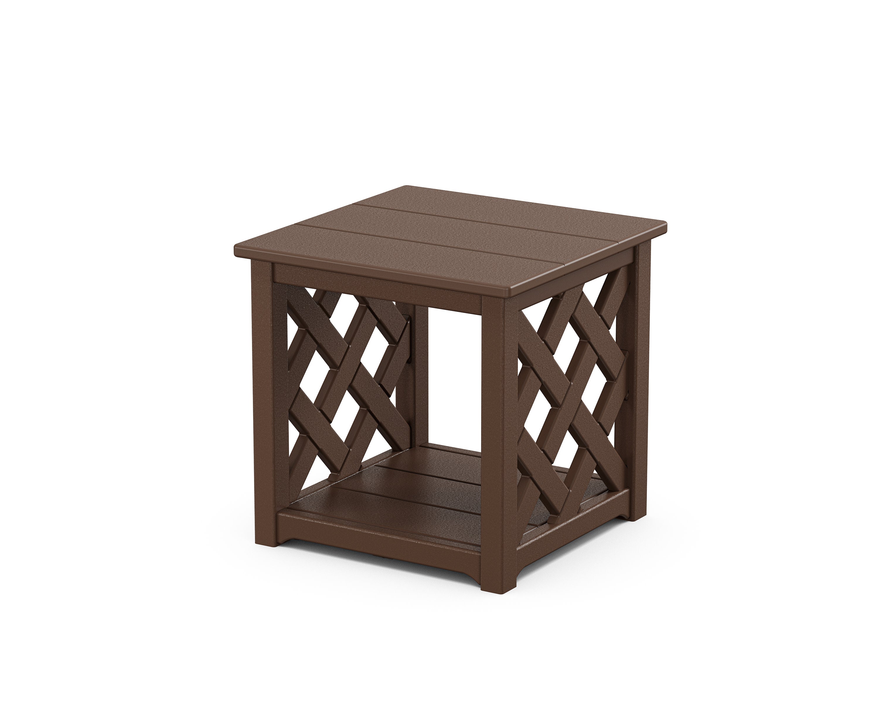 Wovendale Accent Table in Mahogany