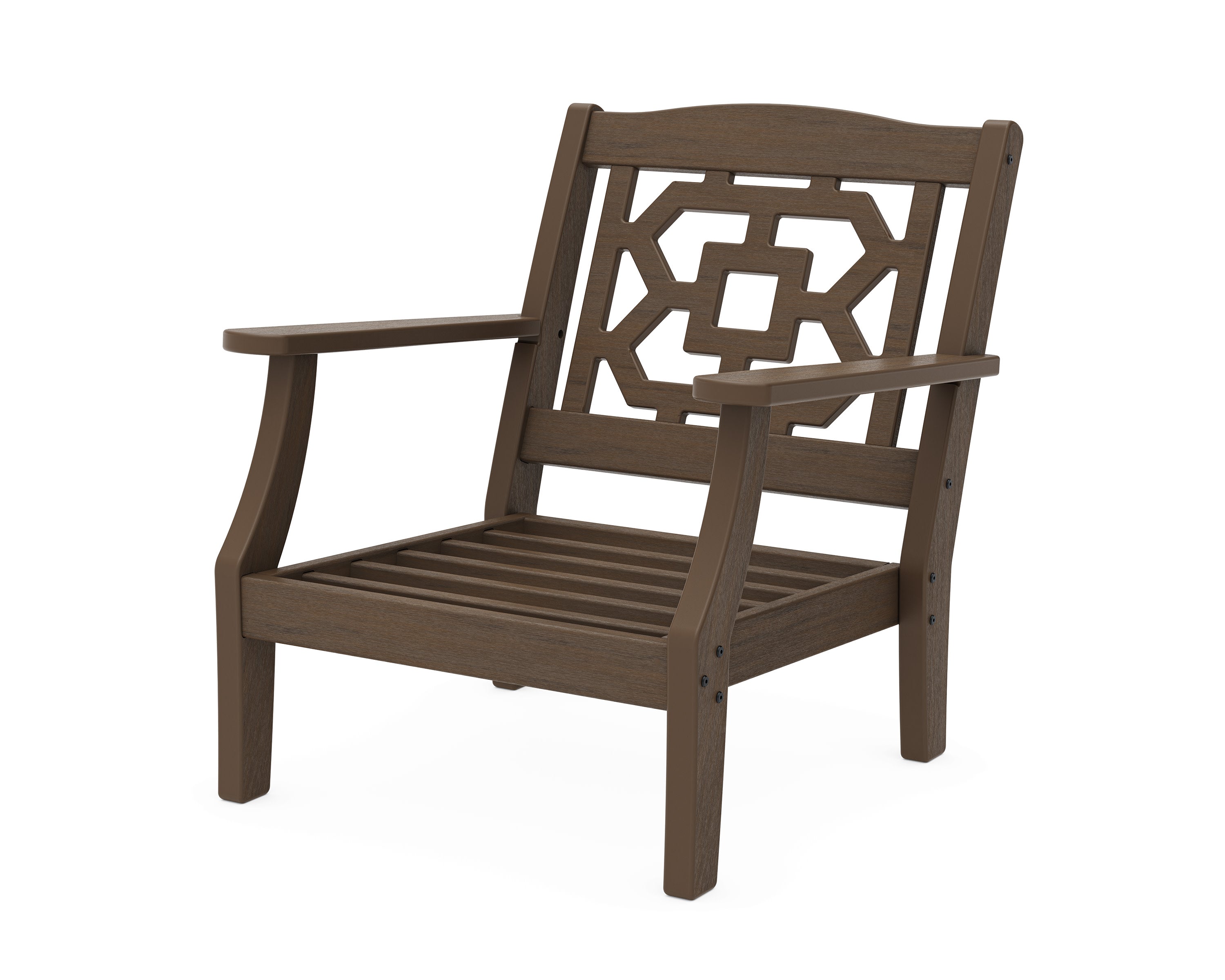 Chinoiserie Deep Seating Chair Frame in Kona