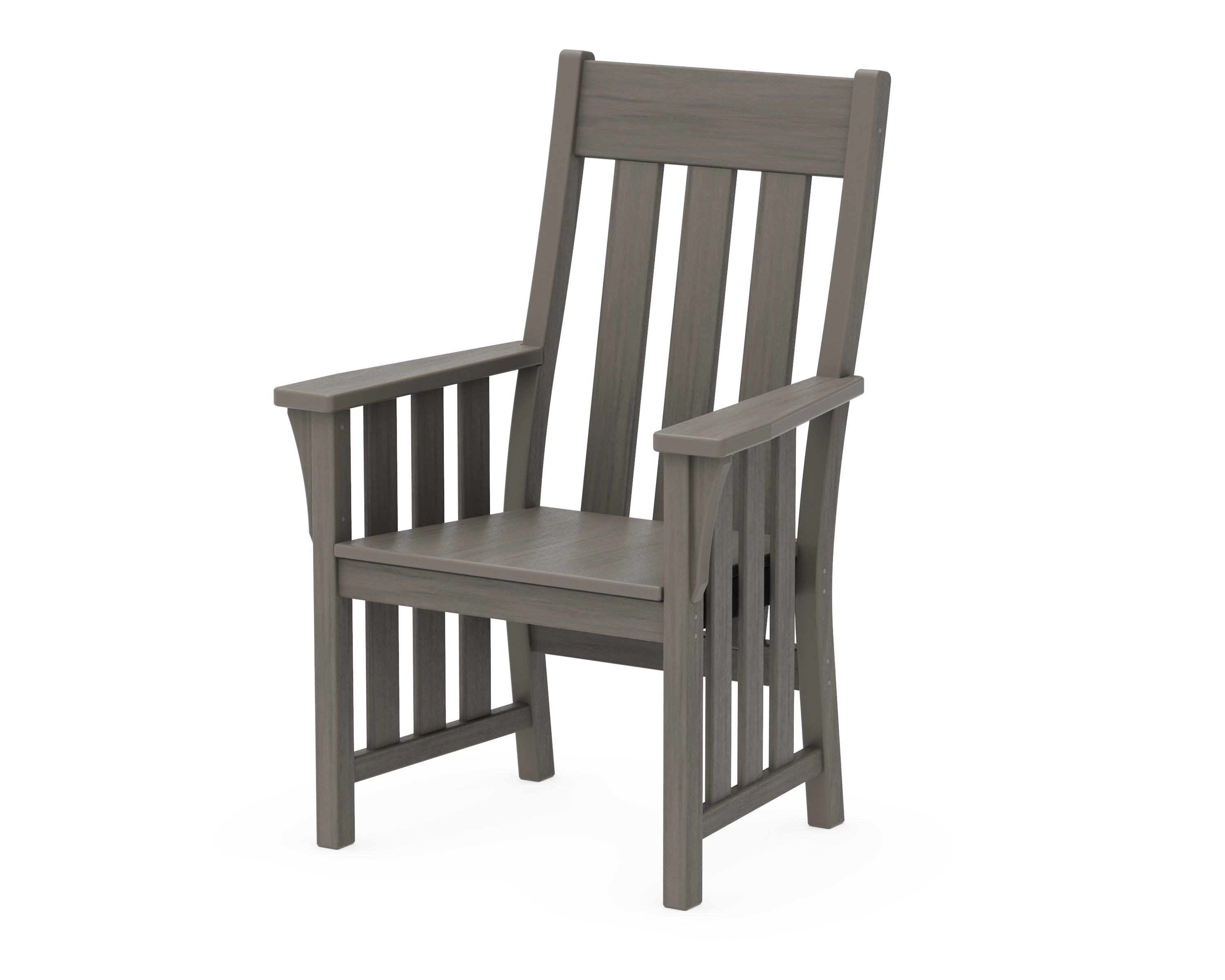 Acadia Dining Arm Chair in Driftwood