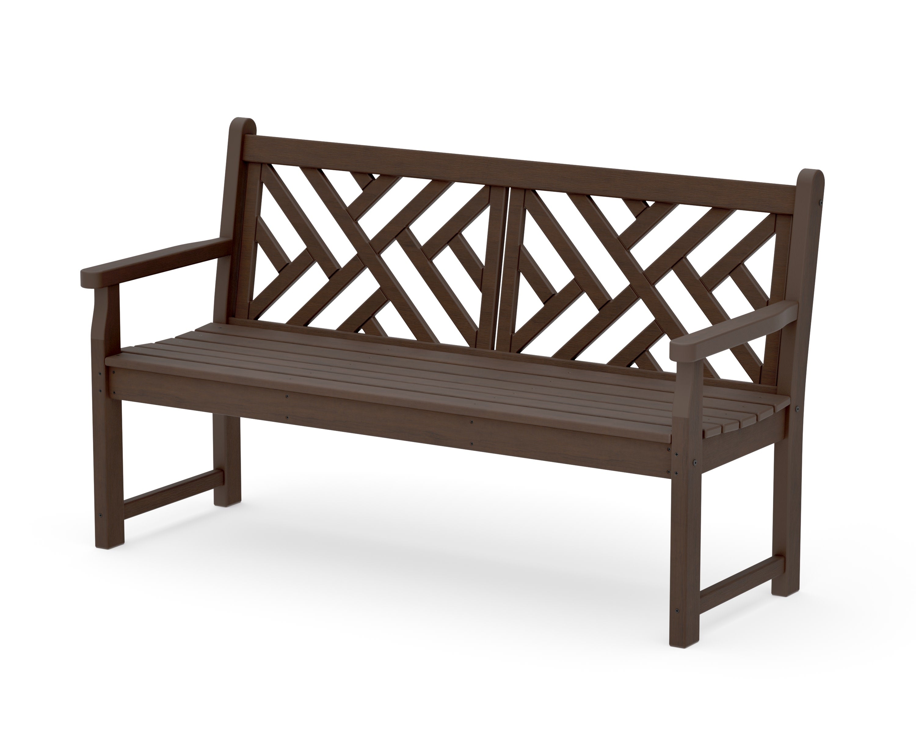 Chippendale 60" Bench in Kona