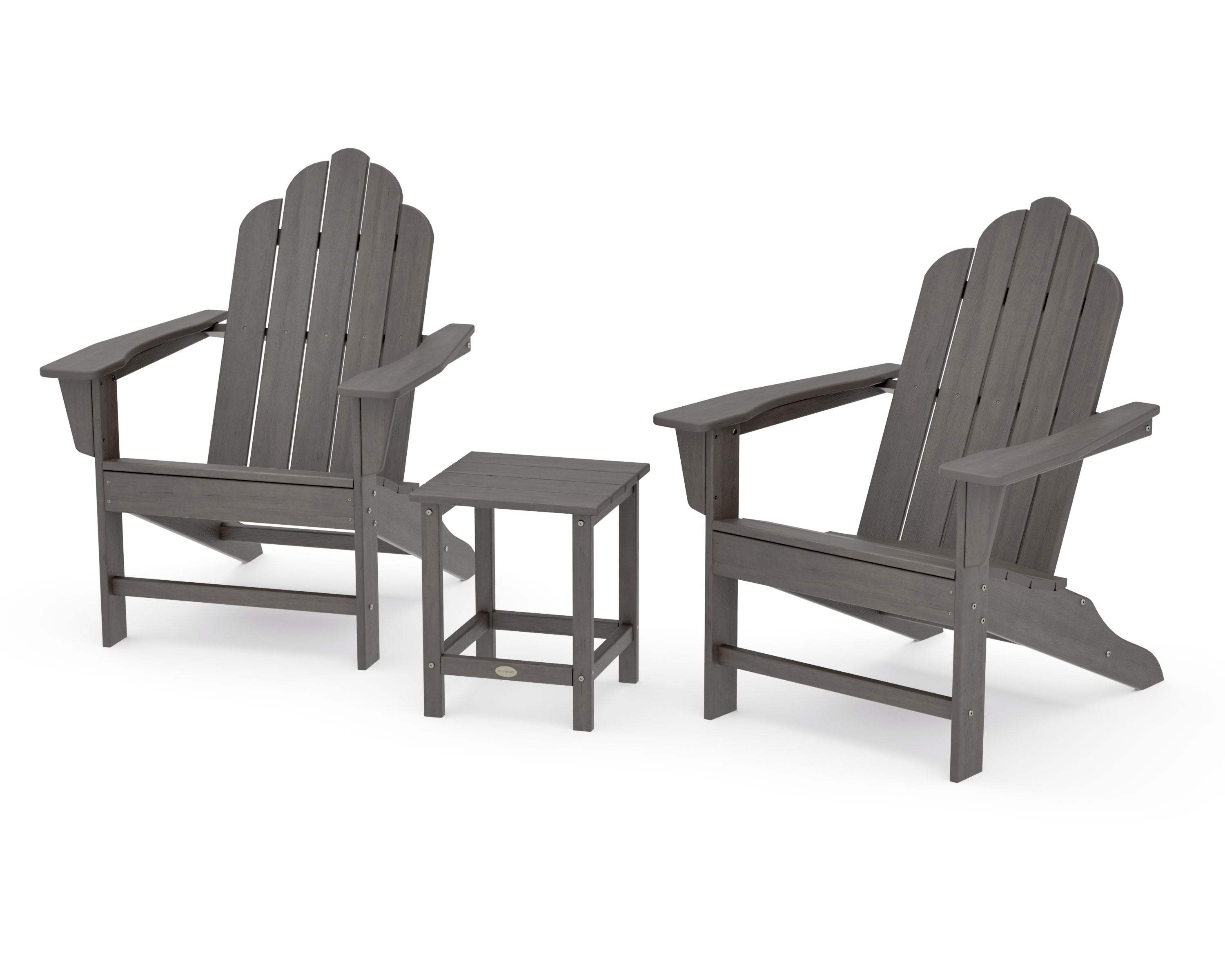 Long Island Adirondack 3-Piece Set in Driftwood