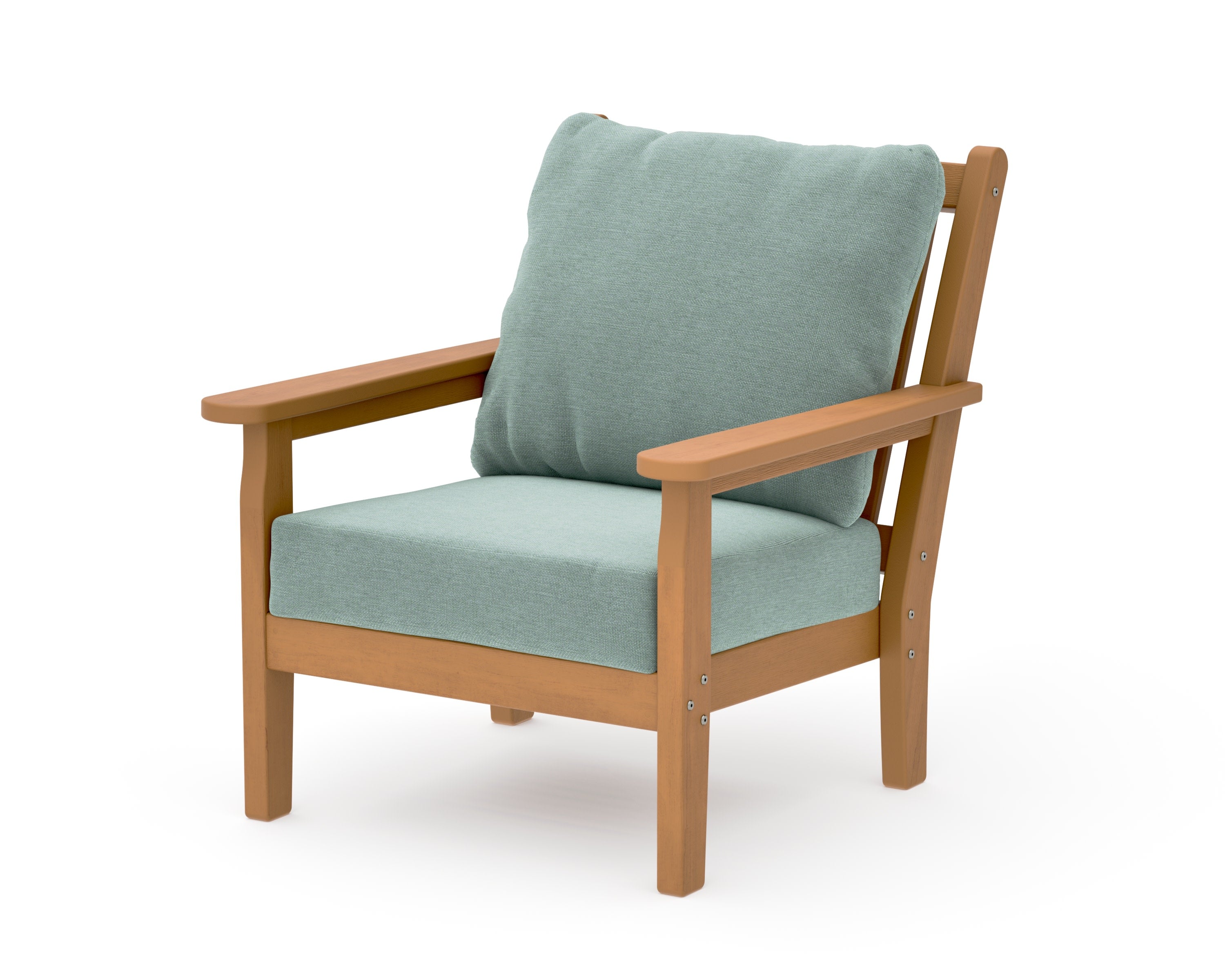Chippendale Deep Seating Chair in Natural / Glacier Spa