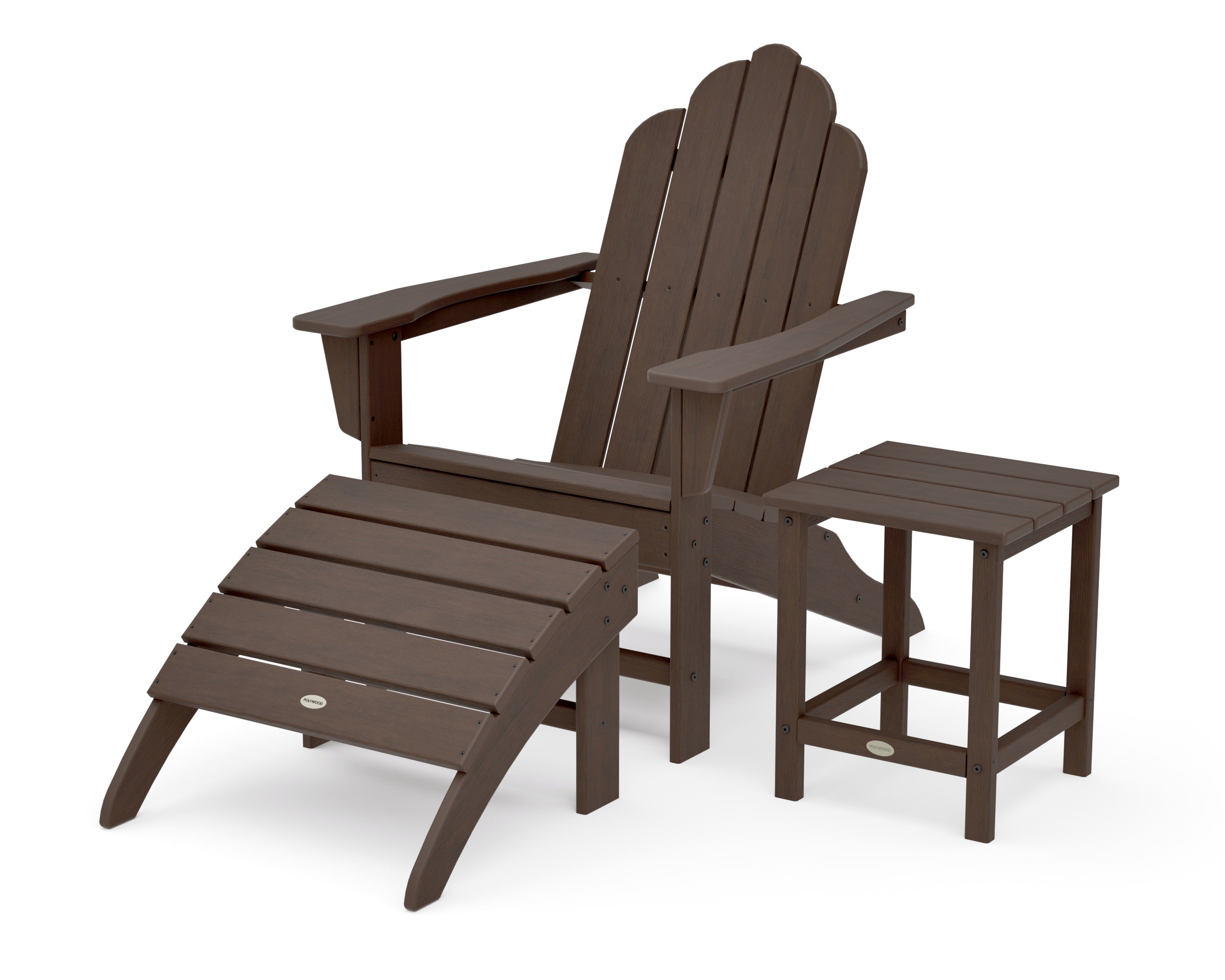 Long Island Adirondack 3-Piece Set in Kona