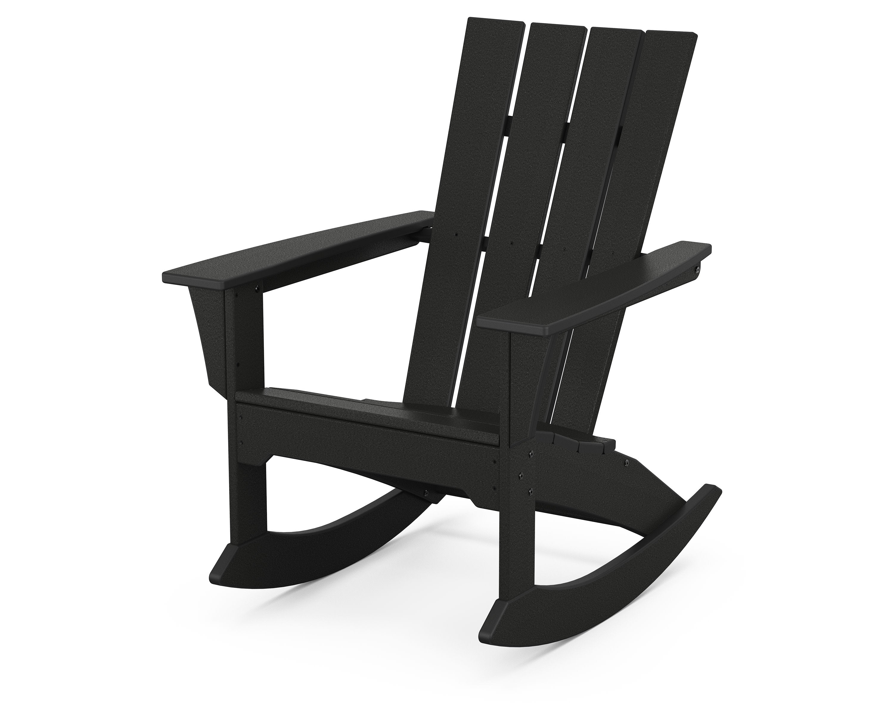 Quattro Adirondack Rocking Chair in Black