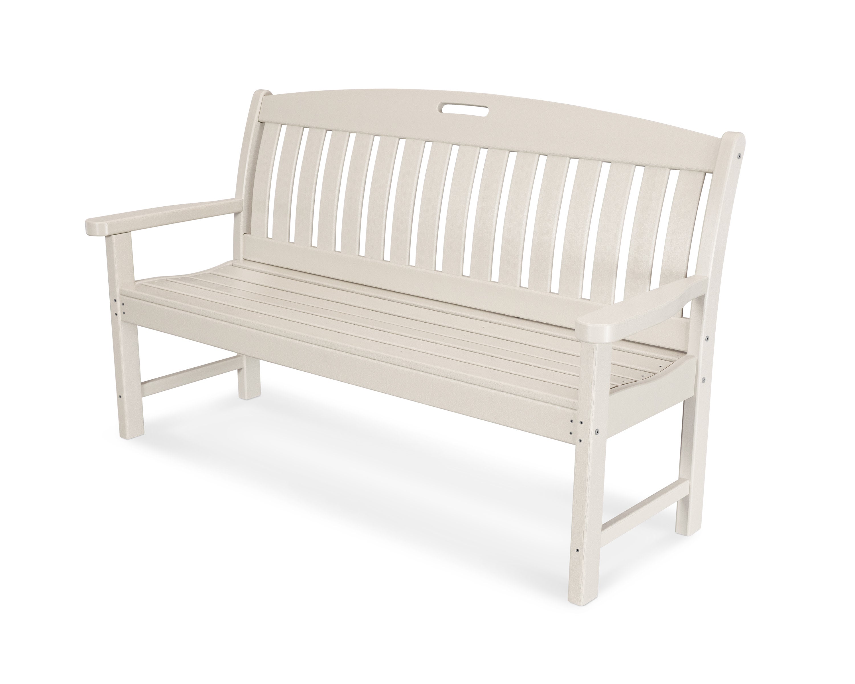 Nautical 60" Bench in Sand