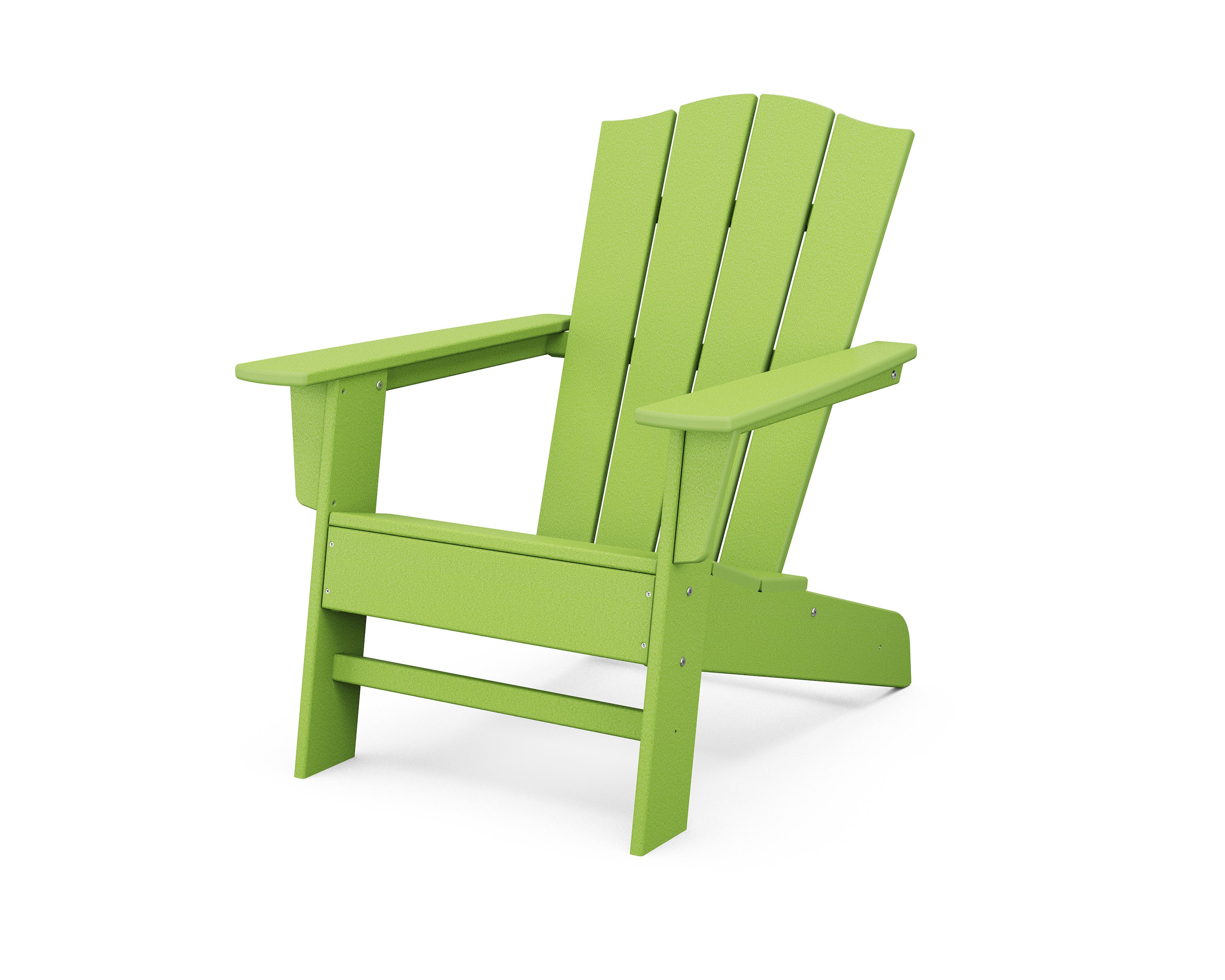 The Crest Chair in Lime