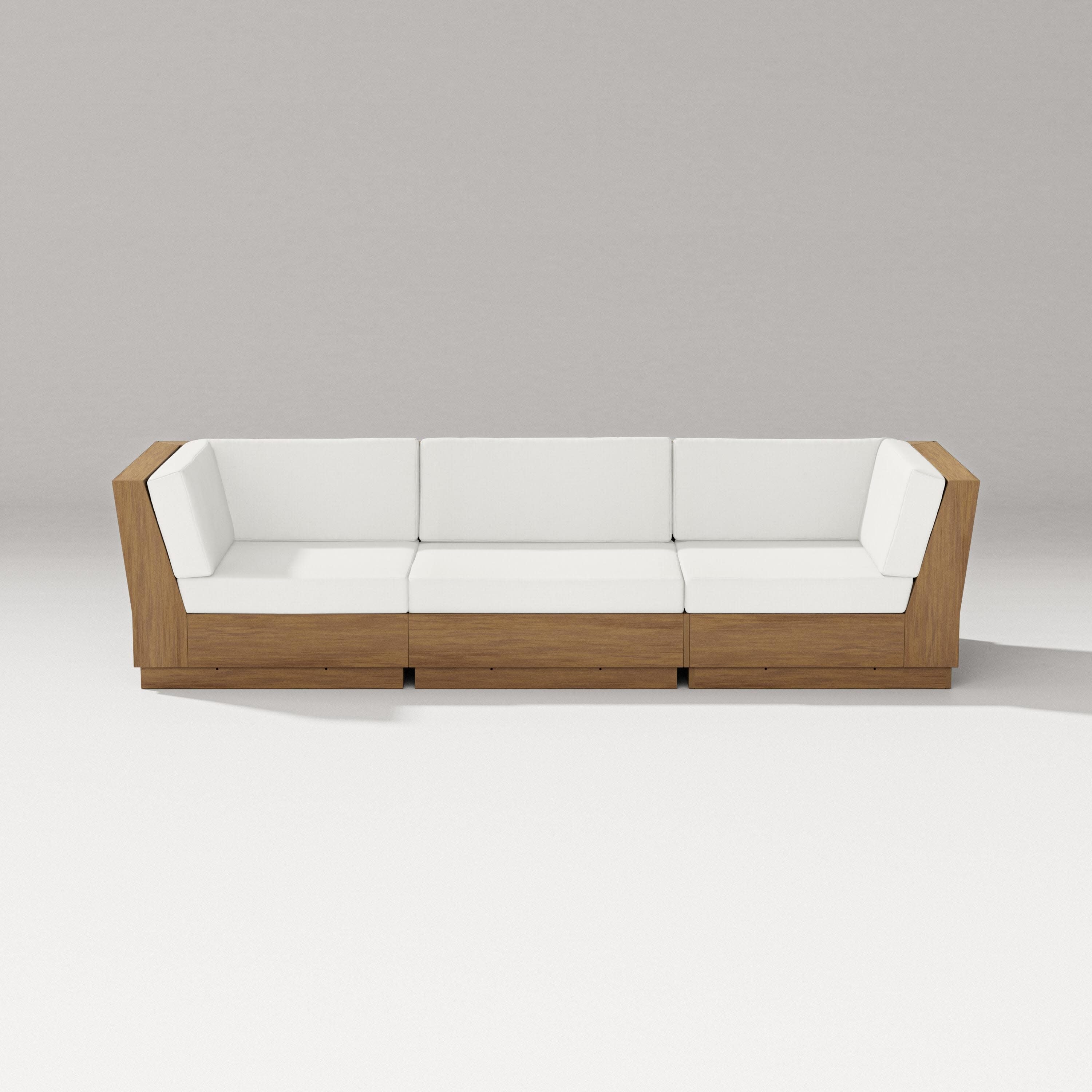 Elevate Sofa Sectional in Natural / Natural Linen
