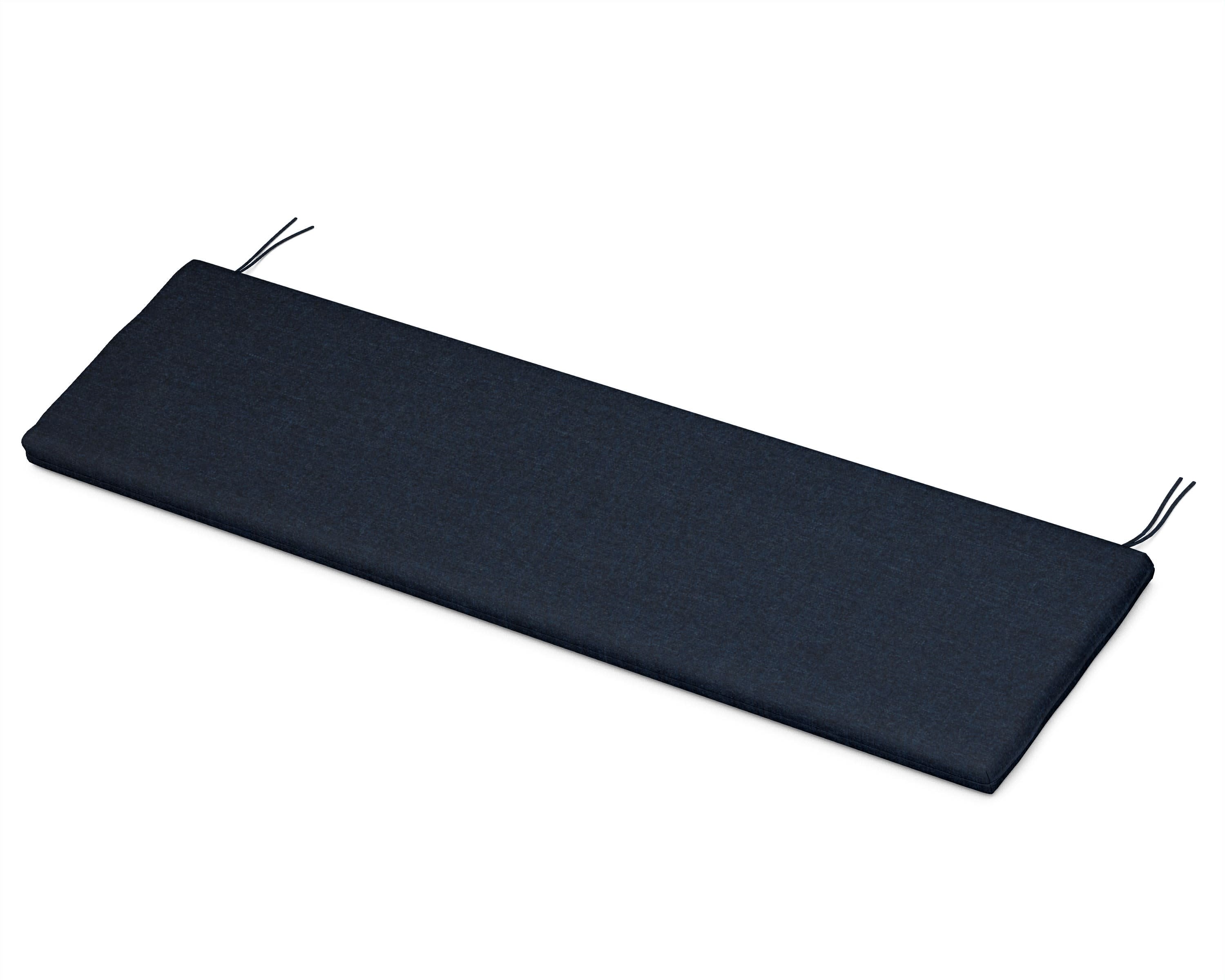 Ateeva 56" x 18" Outdoor Bench and Swing Seat Cushion by POLYWOOD in Marine Indigo