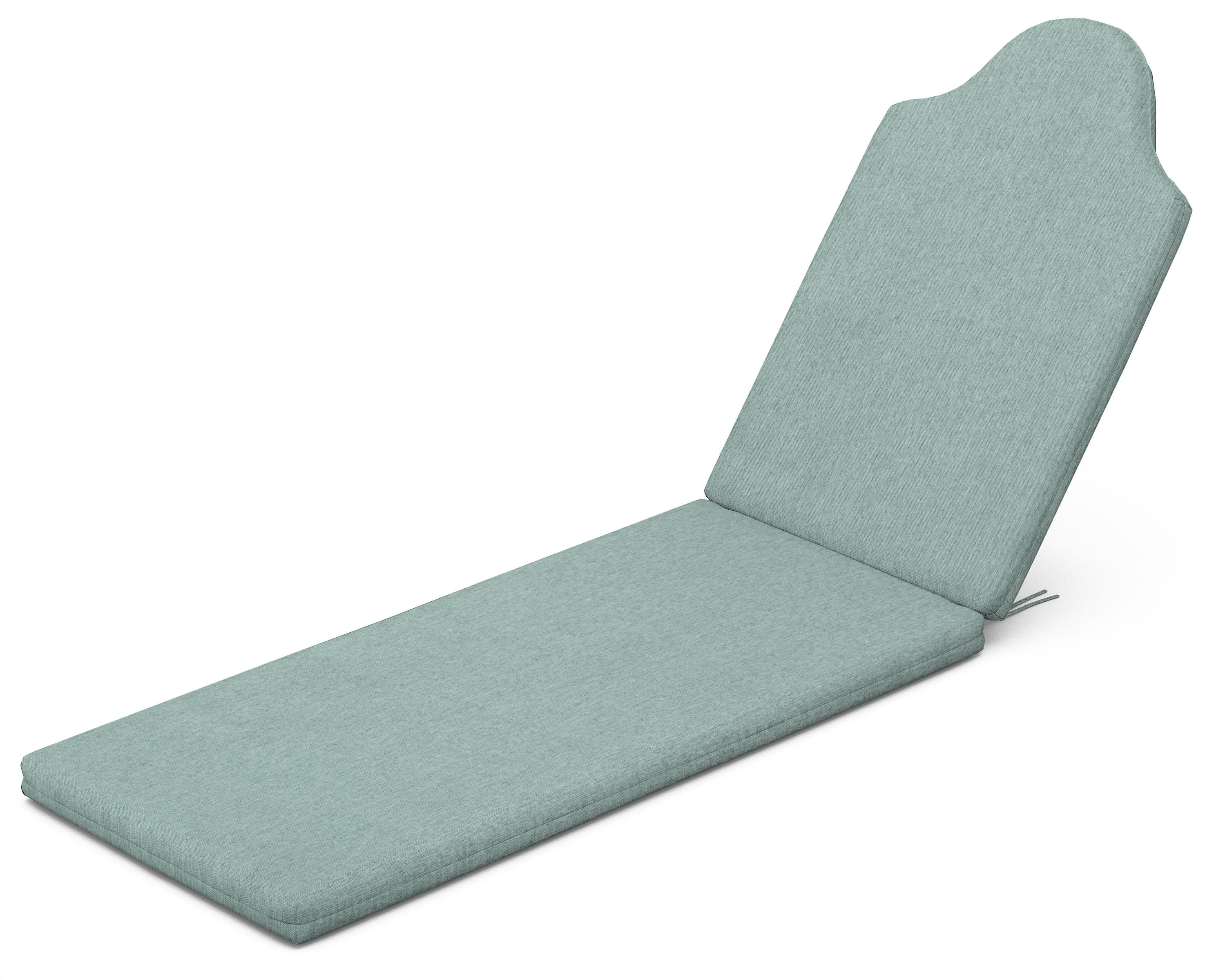 Chaise Cushion in Glacier Spa