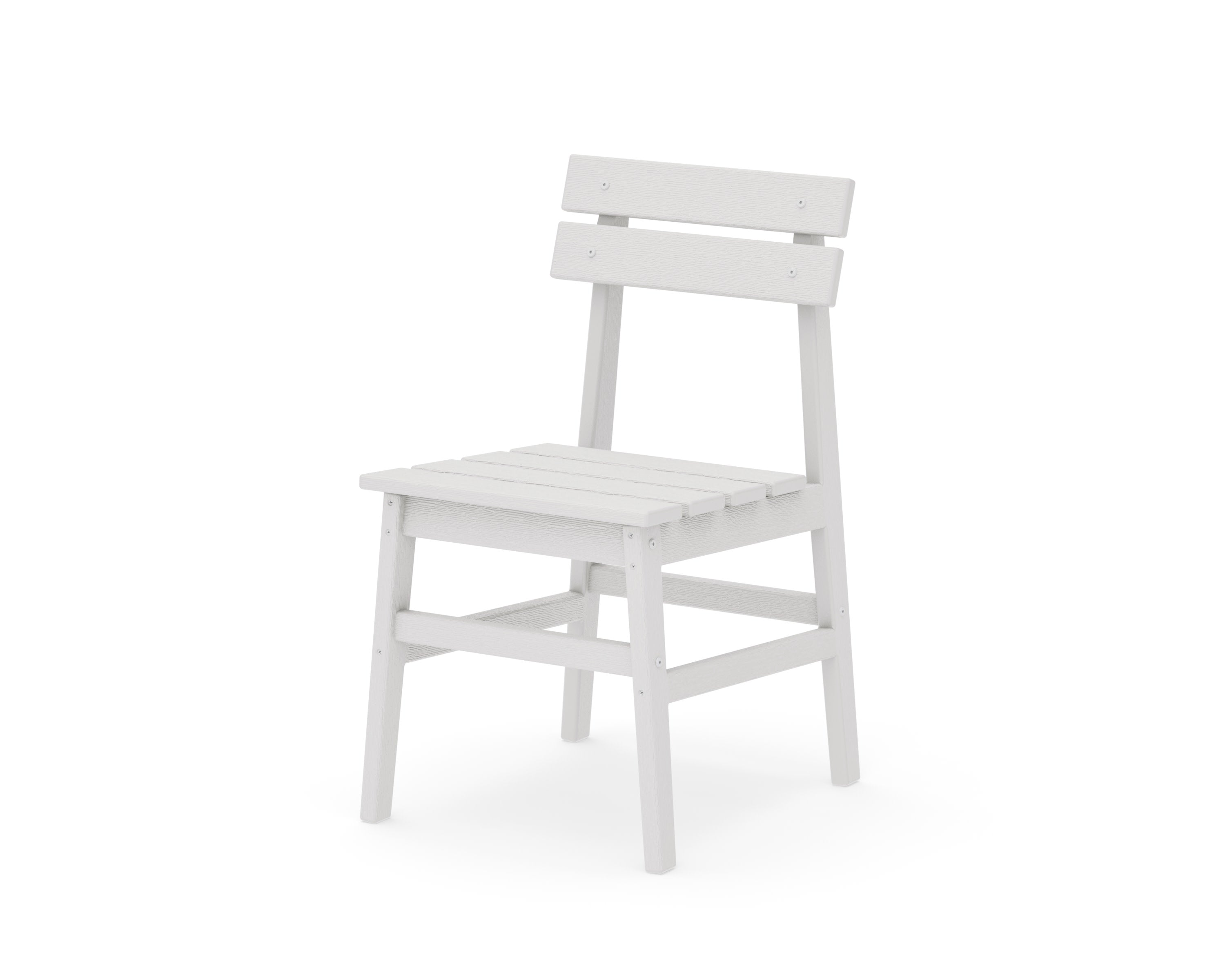 Modern Studio Plaza Chair (Single) in Vintage White