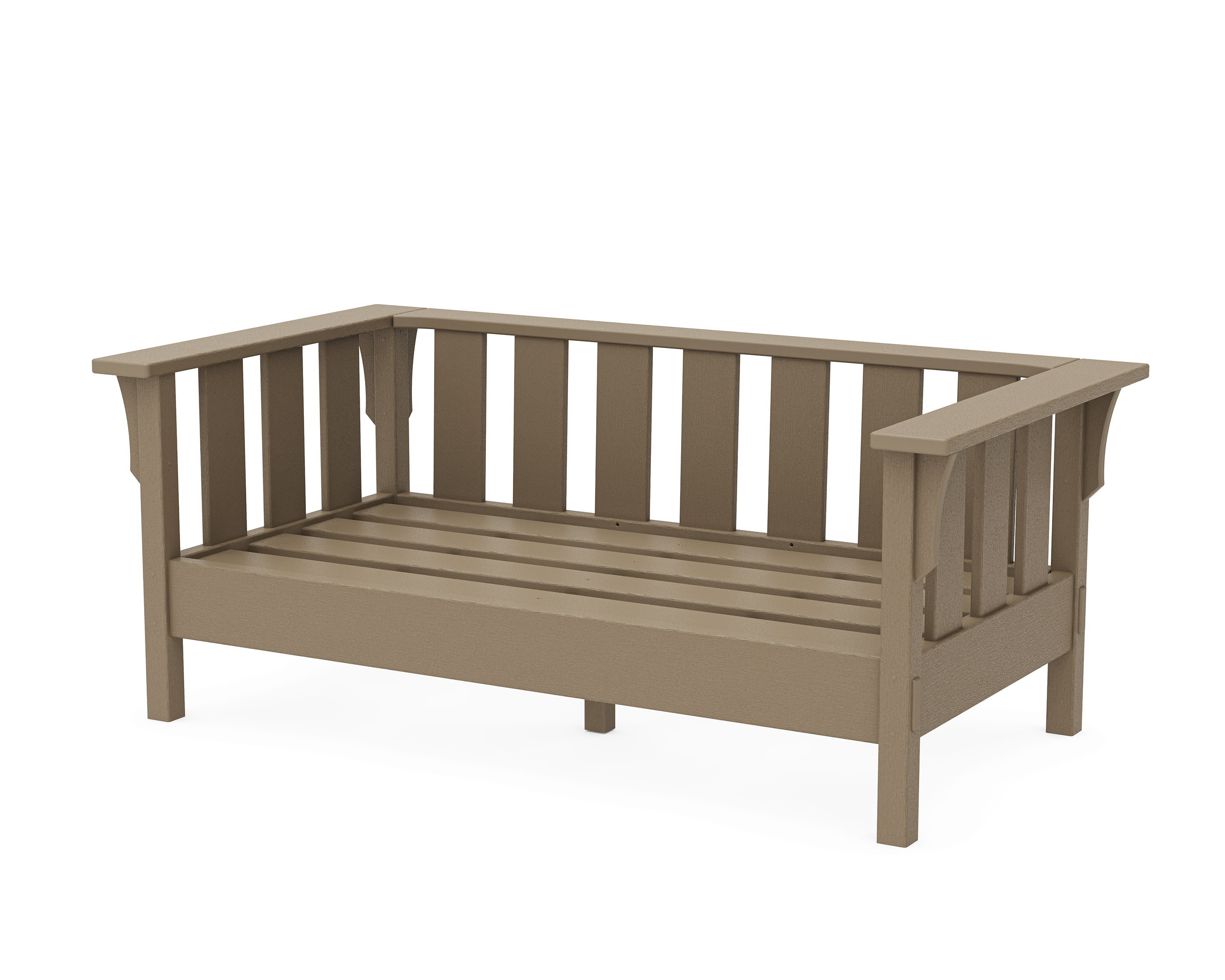 Acadia Deep Seating Loveseat Frame in Vintage Sahara