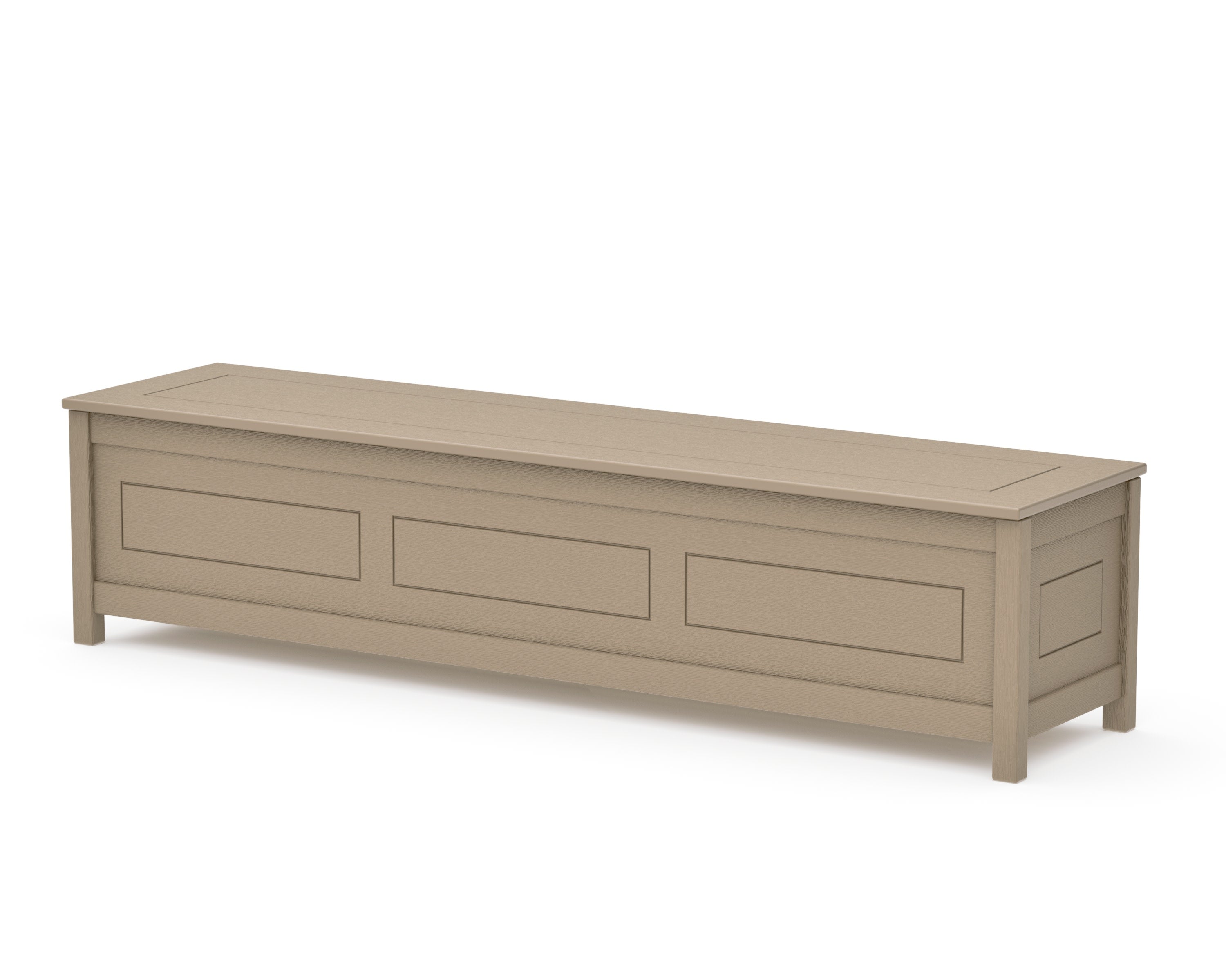 Country Living 72" Storage Bench in Vintage Sahara