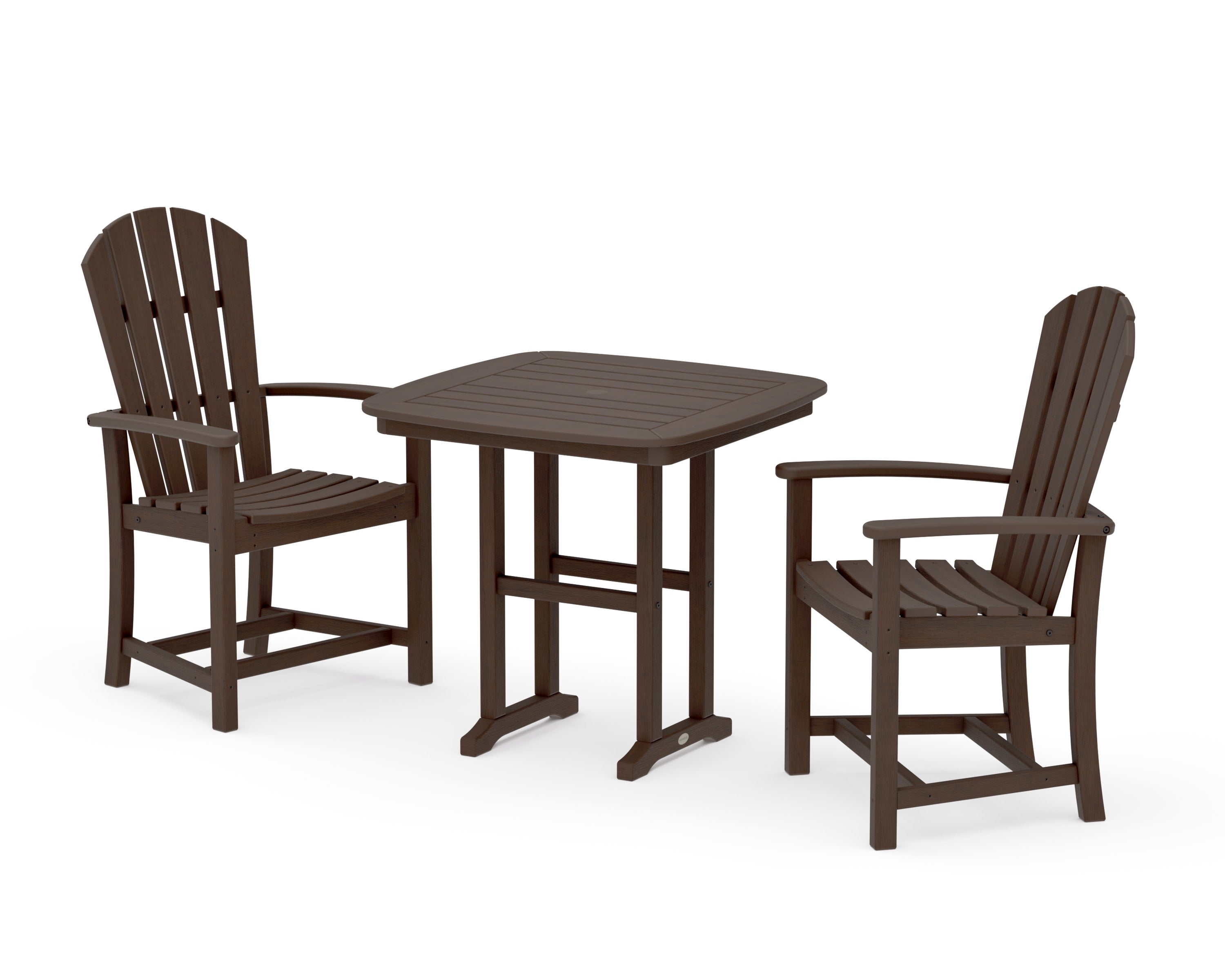 Palm Coast 3-Piece Dining Set in Kona