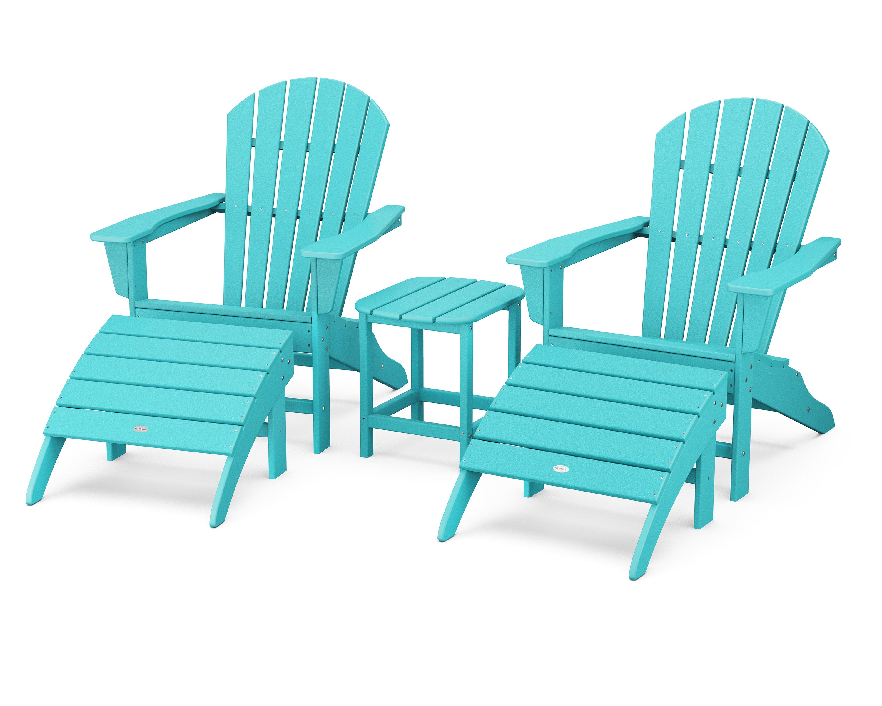 South Beach Adirondack 5-Piece Set in Aruba