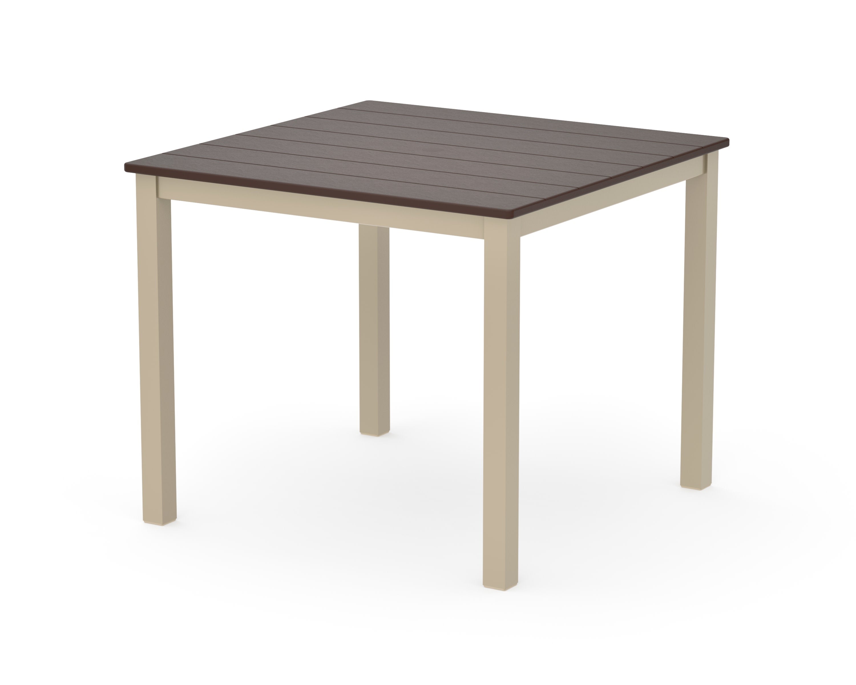 Main Street 36" x 36" Dining Table in Sand / Mahogany