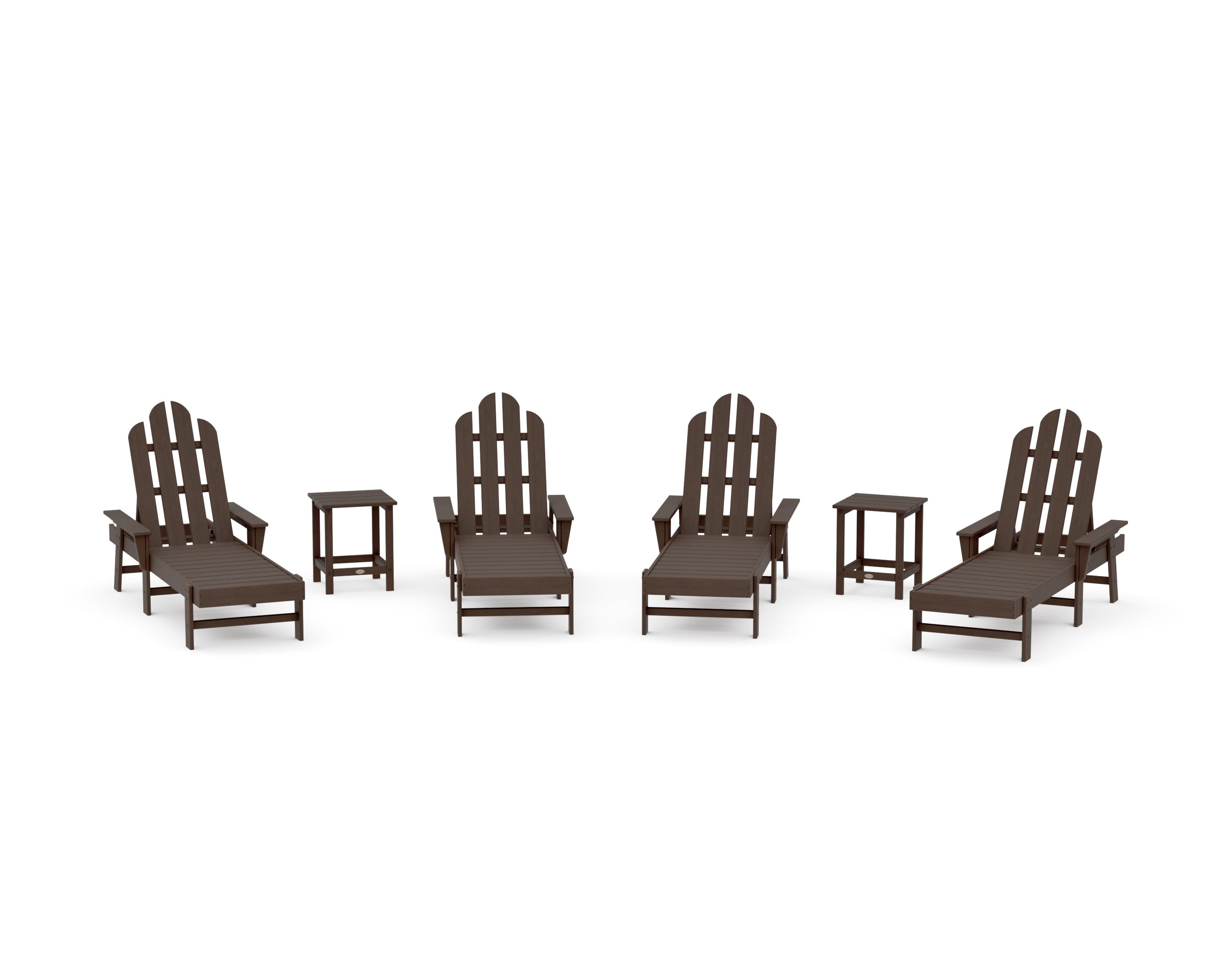 Long Island Chaise 6-Piece Set in Kona